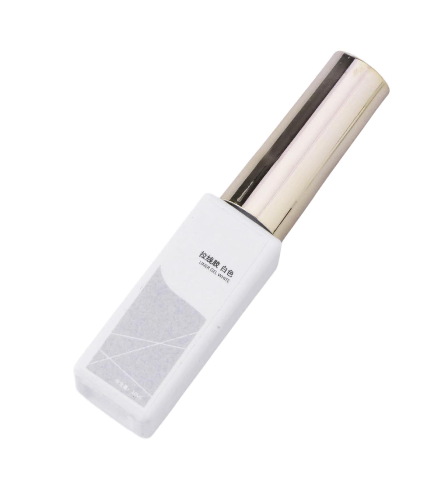 Metallic Painting Polish Bright Liner Metal Painted Drawing Liner Gel Manicures For Women Liner Bottle White - Buy Online on GoSupps.com