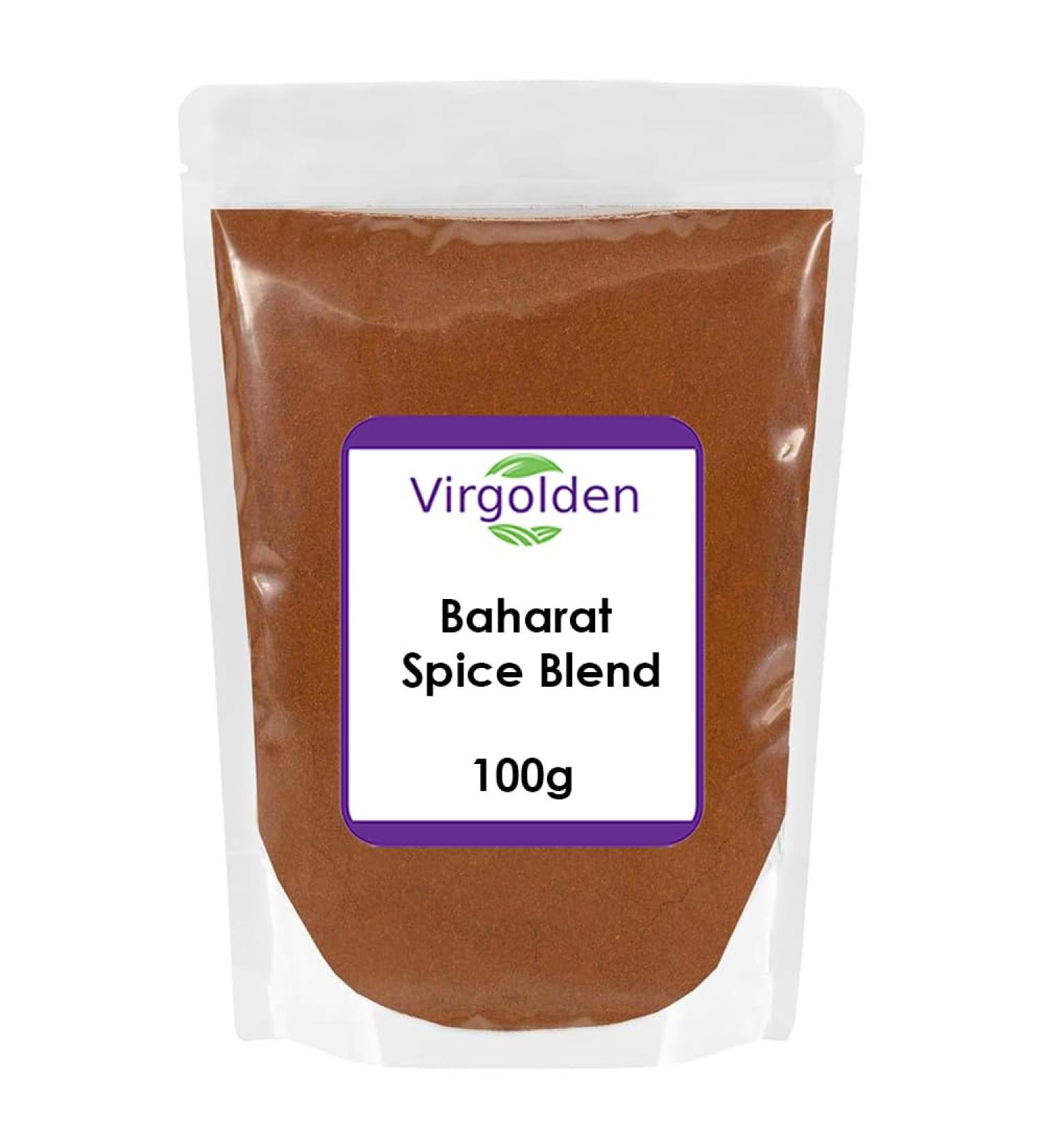 Baharat Spice Mix 100g by Virgolden - Great for Meat Poultry and Seafood