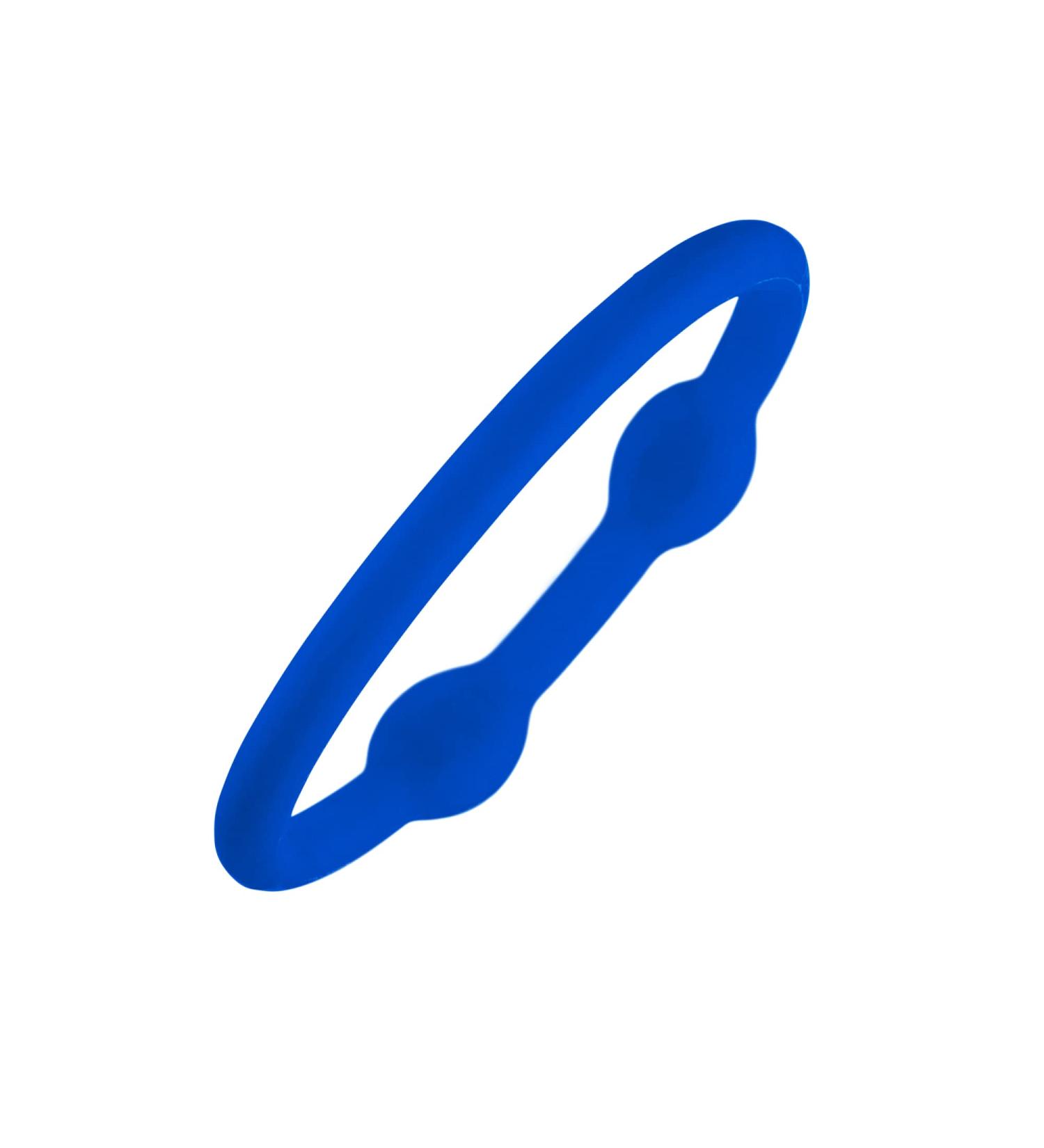 Magnetix Wellness Flexi Magnetic Tab - Skin-Friendly Silicone Magnetic Jewelry in Blue - Perfect Fit for Swollen Wrists | Shop Internationally - Buy Online on GoSupps.com