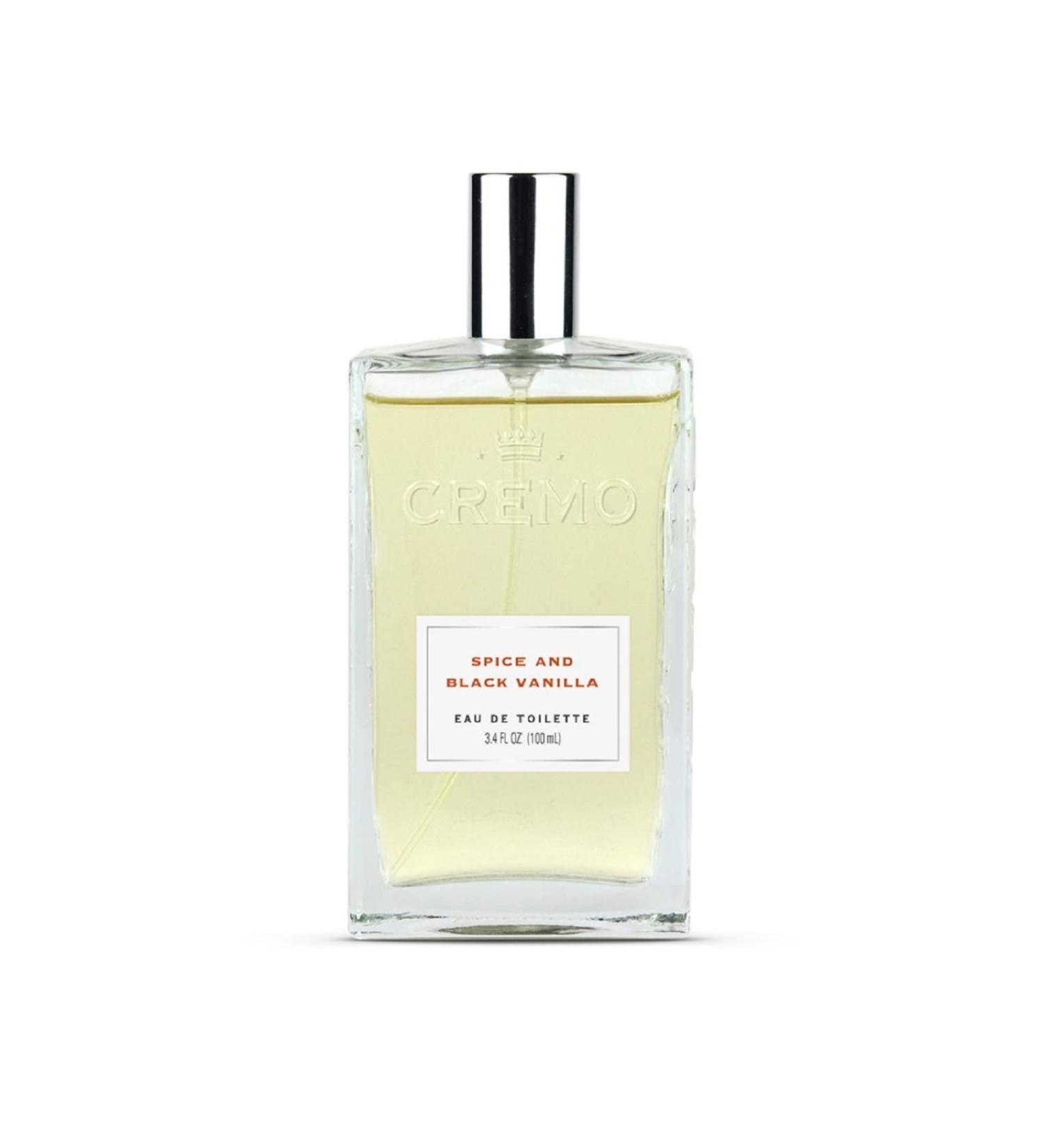 Cremo Spice & Black Vanilla Cologne Spray 3.4 Oz - Vibrant Spices, Tobacco & Black Vanilla - Buy Online on GoSupps.com