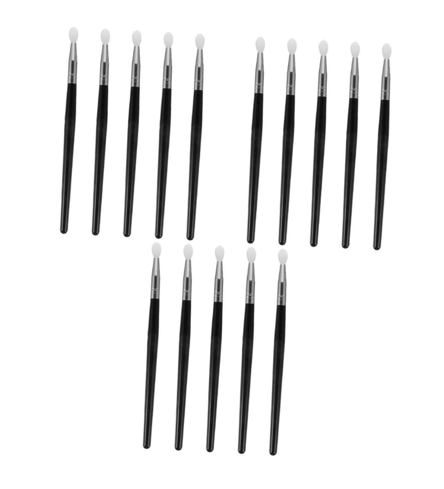 Balacoo 15 Pcs Silicone Lip Mask Brush Set - Lipstick Applicator & Black Eyeshadow Brush for Cosmetic Massage & Hair Updos - Buy Online on GoSupps.com