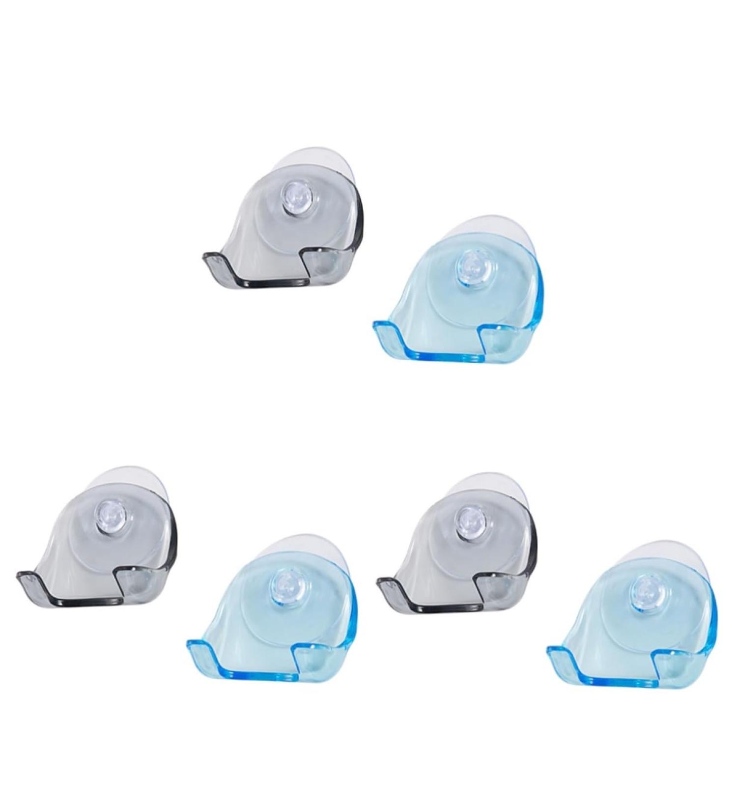 Buy HomsfoU Self-Adhesive Hooks for Razor Storage 6 Pack Shower Hooks with Suction Cups - Buy Online on GoSupps.com