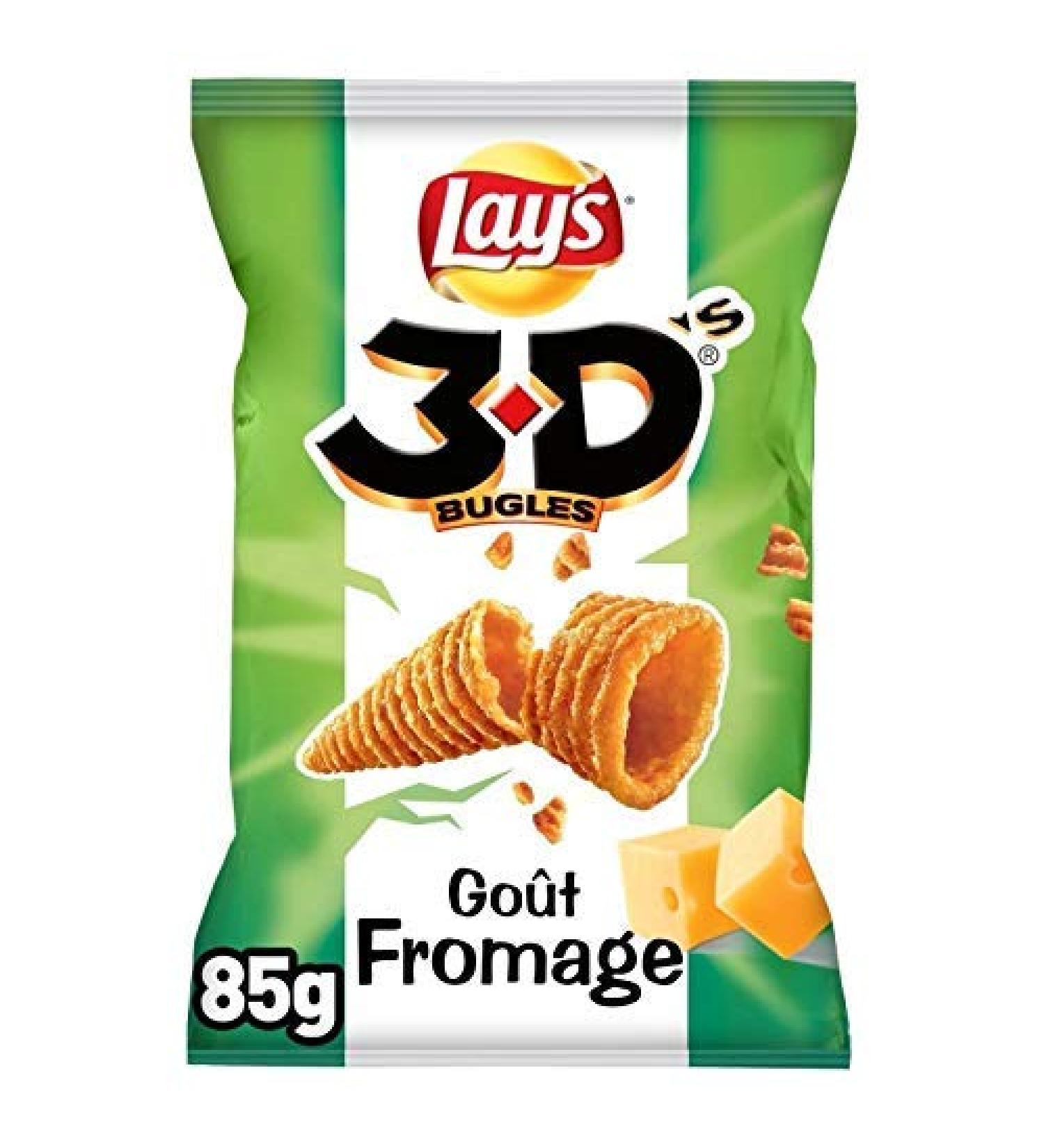 LAY'S - 3D'S Cheese 85G - Pack of 3