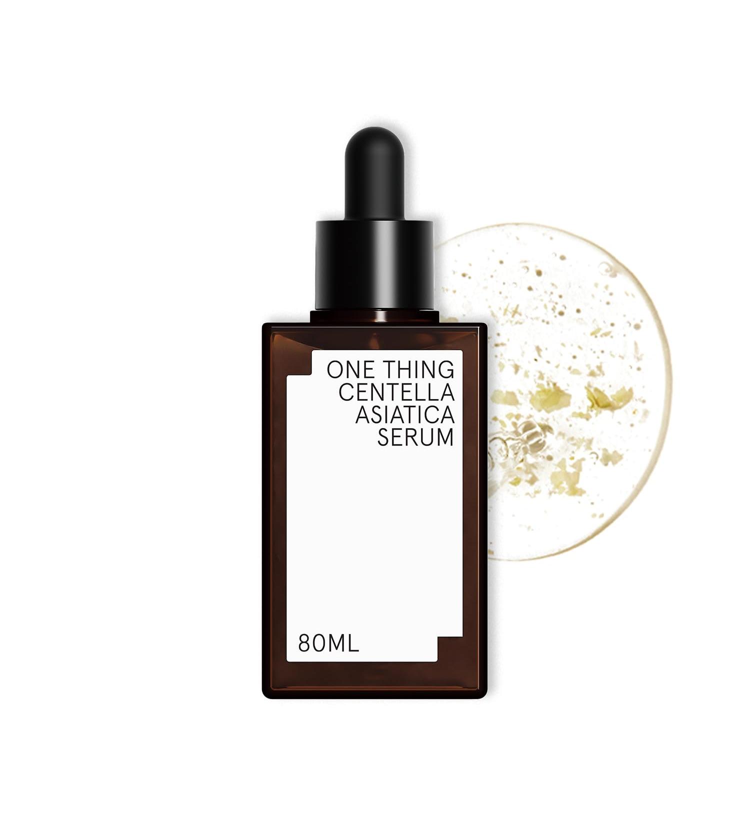 ONE THING Centella Asiatica Serum 2.7 Fl Oz | CICA HA Hydrating Serum for Oily Acne Prone Skin | Vegan Korean Skincare for Sensitive & Irritated Skin - Buy Online on GoSupps.com