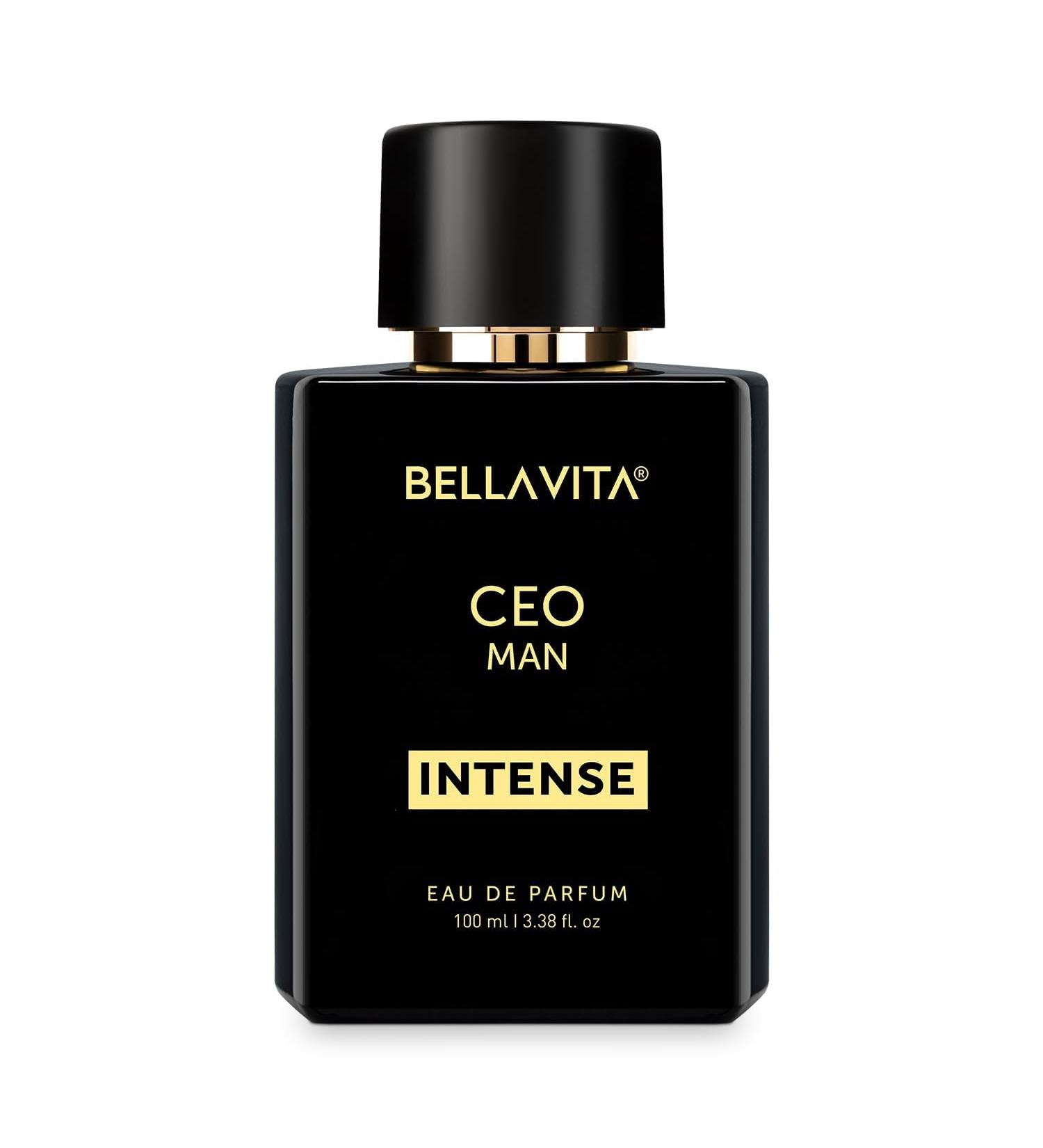 Bella Vita'S Luxury Ceo Men Intense Eau De Parfum Liquid Perfume With Bergamot Lavender & Orchid|Woody & Musky Long Lasting Edp Fragrance Scent 100 Ml - Buy Online on GoSupps.com