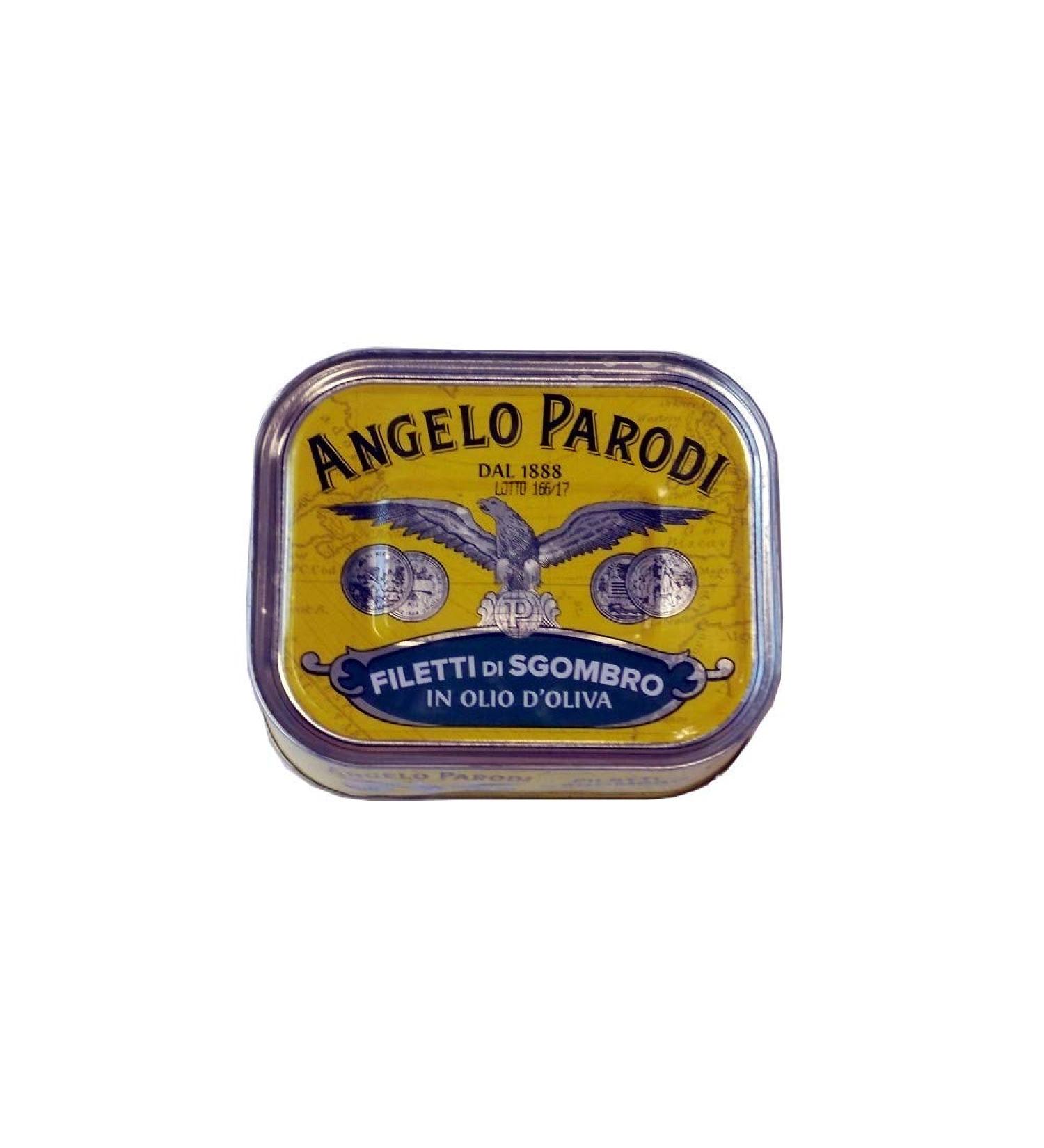 Angelo Parodi - Mackerel nets with olive oil 325GR - Italian artisan product - Buy Online on GoSupps.com