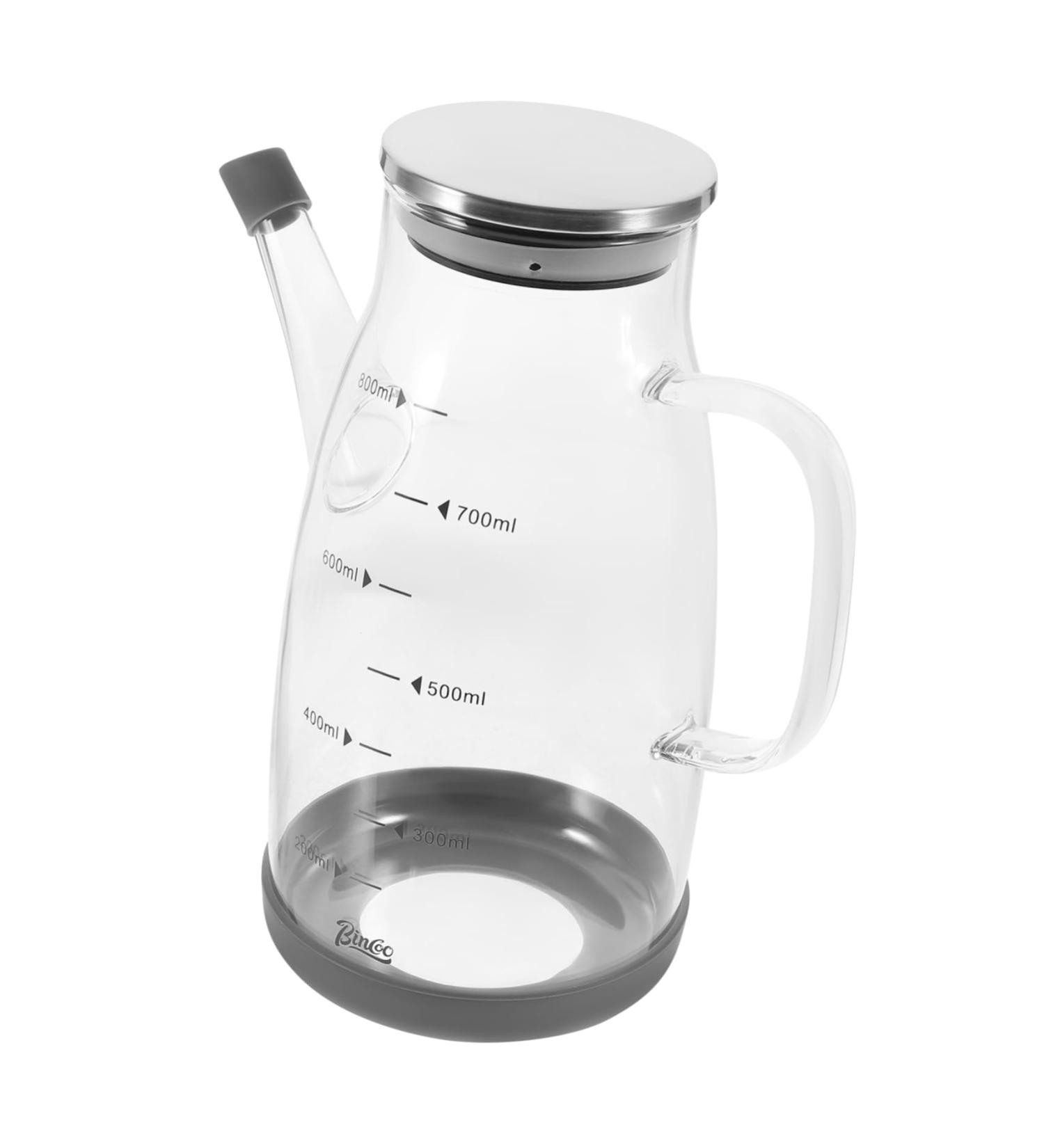 ABOOFAN Vinegar Bottle Bbq Sprayer Container with Lid Soy Sauce Oil Decanter Glass Honey Dispenser Olive Oil Bottle Dispenser Oil Pourer Glass Oil High Borosilicate Glass Thicken - Buy Online on GoSupps.com