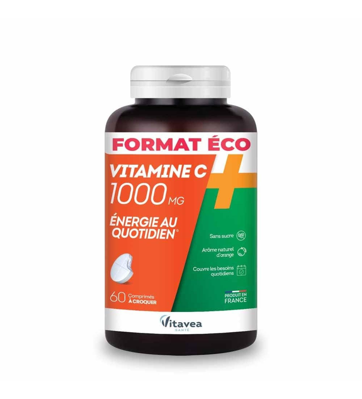 Vitavea Vitamine C 1000 mg 60 Comprim s Croquer - Buy Online on GoSupps.com