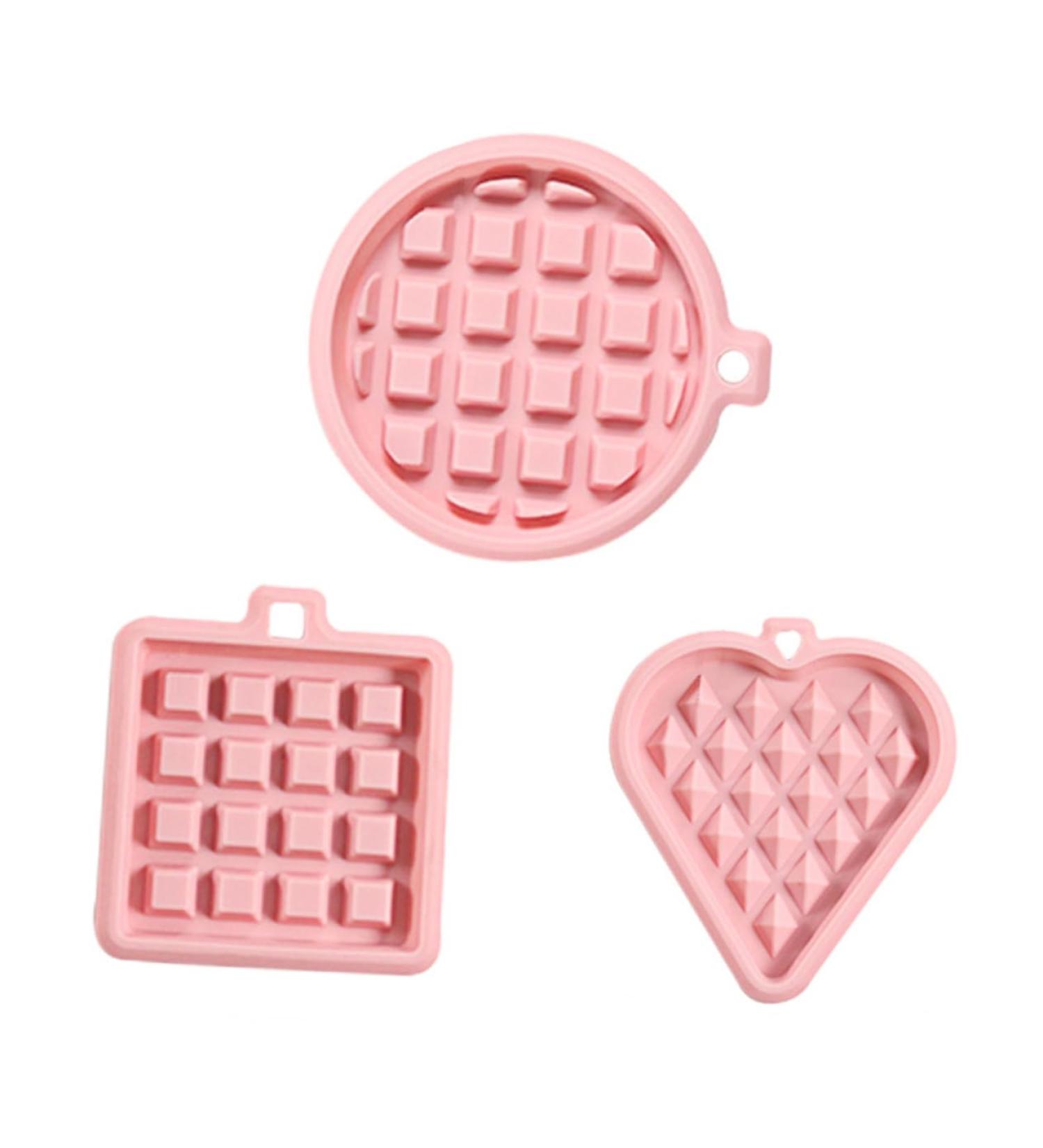 Milisten 3pcs Mold Cookie Silicone Muffin Pan Fondant Waffle Baking Pan Chocolate Chip Waffles Cajas para Con Chocolate Jelly Waffle Maker Mould Bakeware Silica Gel Round 12X11X1.6CM Random Color - Buy Online on GoSupps.com