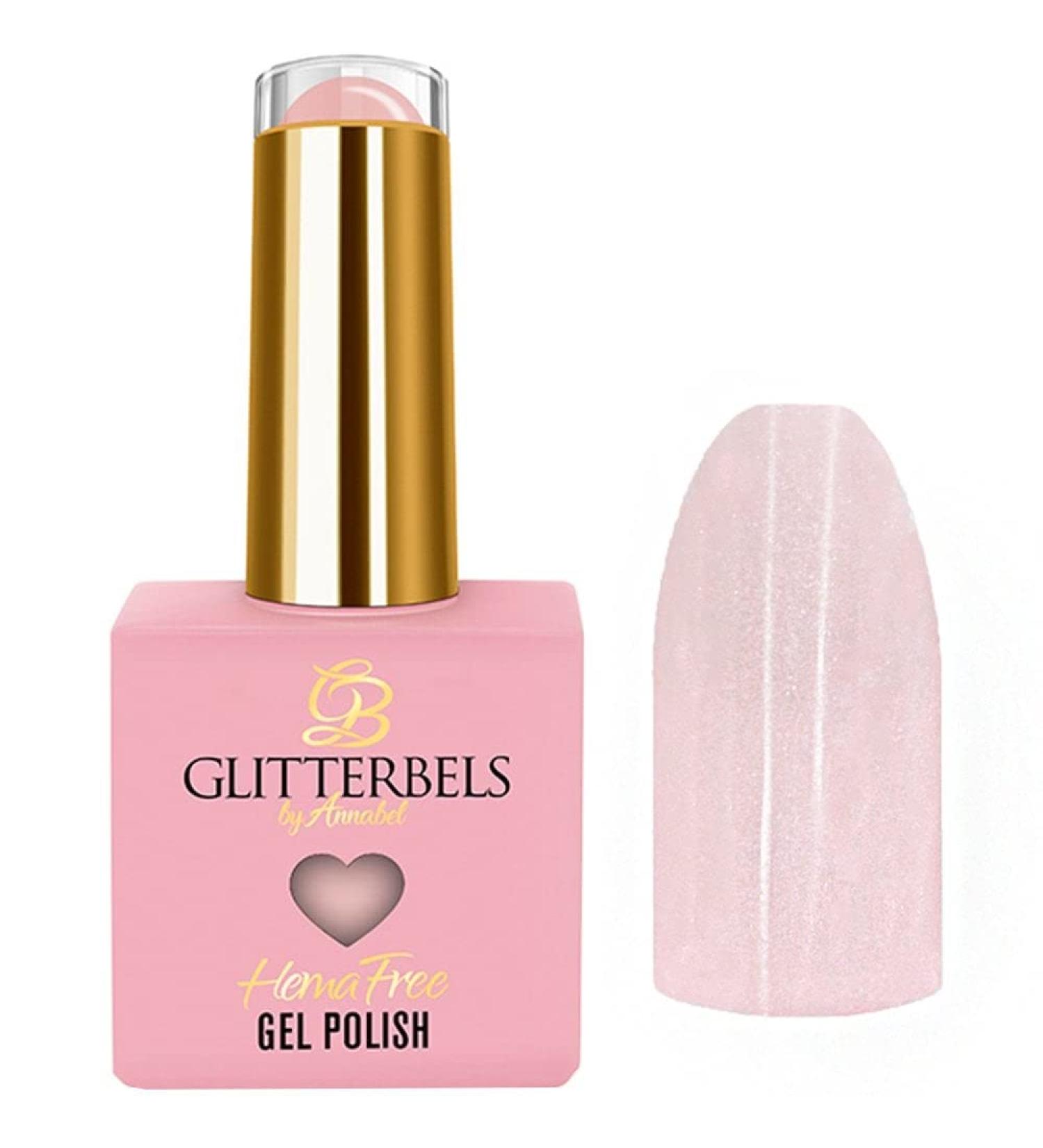 Glitterbels Hema Free Gel polish 8ml (French Pink Opal)