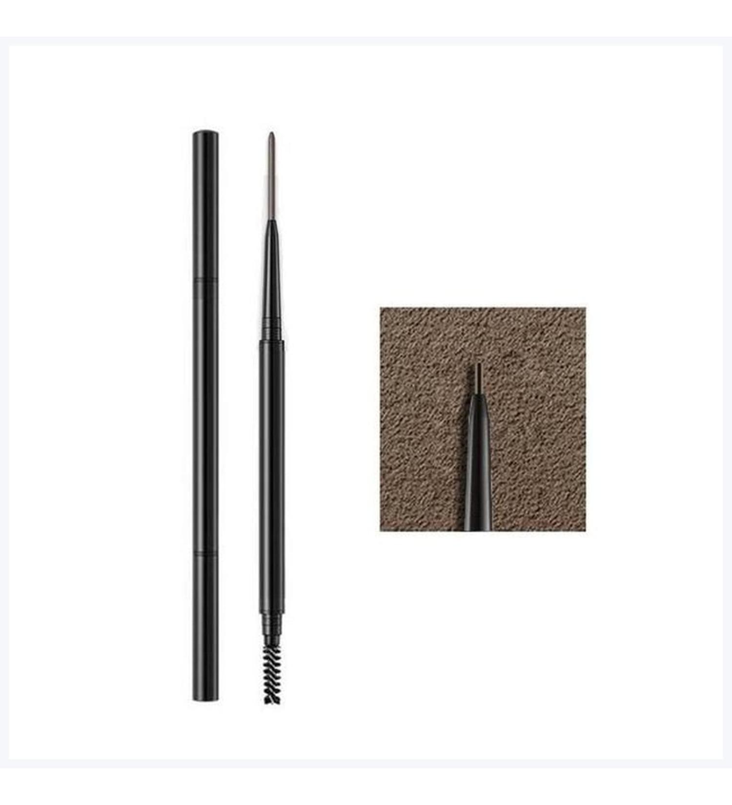 Eye Liner 1 pcs 2in1 crayon sourcils double t te double imperm able de 1 5 mm sourcil naturel Pas de maquillage Noir Noir stylo plume Eye Liner Noir(B) 1 unit (Lot de 1) - Buy Online on GoSupps.com
