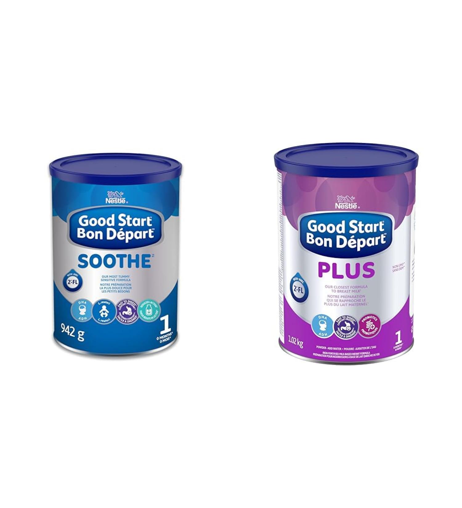 GOOD START SOOTHE Baby Formula Powder 0+ months 942 g Packaging May Vary & PLUS 1 Powder Baby Formula Easy to Digest - Buy Online on GoSupps.com