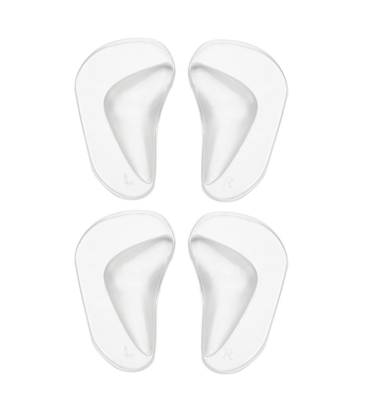 Gel Arch Support Pads - 2 Pairs Reusable Insoles for Flat Feet & Plantar Fasciitis Relief | Comfortable Cushions for Men & Women - Buy Online on GoSupps.com