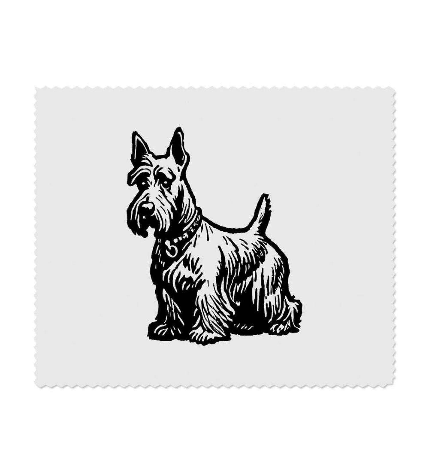 Shop 2 x Scottish Terrier Dog Microfiber Cleaning Cloths | Perfect for Pet Lovers | Fast International Shipping - Buy Online on GoSupps.com