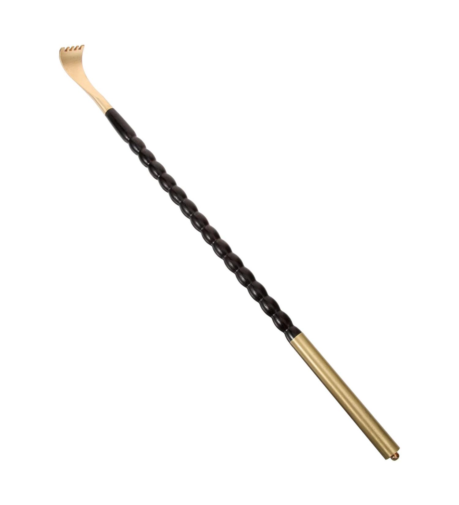 Magiclulu Wooden Back Scraper | Copper & Bamboo Massage Tool for Legs & Body | Perfect Scratch Relief for Men & Women - Buy Online on GoSupps.com