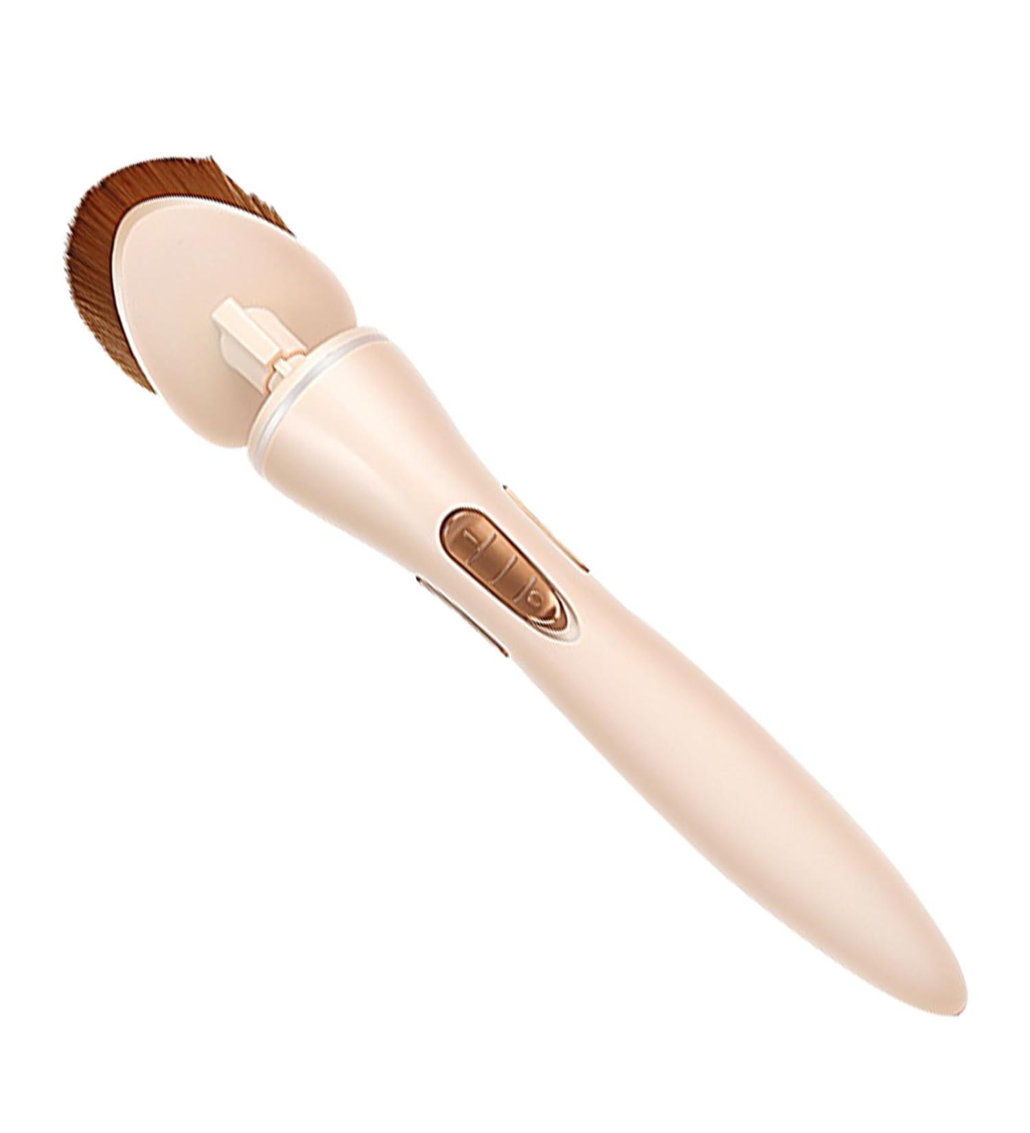 Vibrating Makeup Brush 360 Degree Rotating Electric Blending Brush for Makeup Makeup Brush for Blending Liquid Powder for Women Wife Friend for Blending Electric Foundation Brush (Battery Type) - Buy Online on GoSupps.com