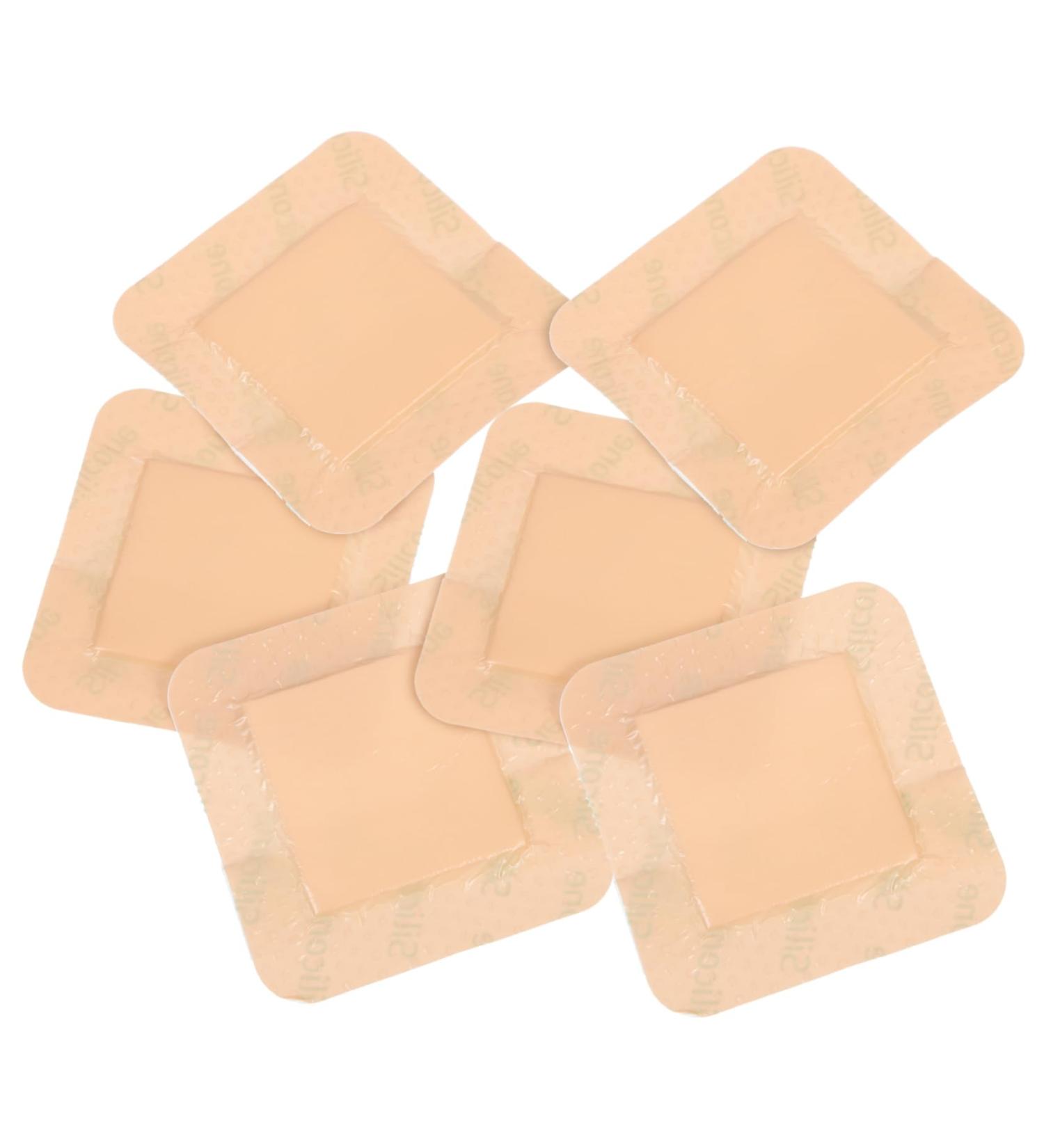 OHPHCALL 6pcs Gel Scar Patches - Silicone Bordered Hydrocolloid Patches for Scars - Buy Online on GoSupps.com