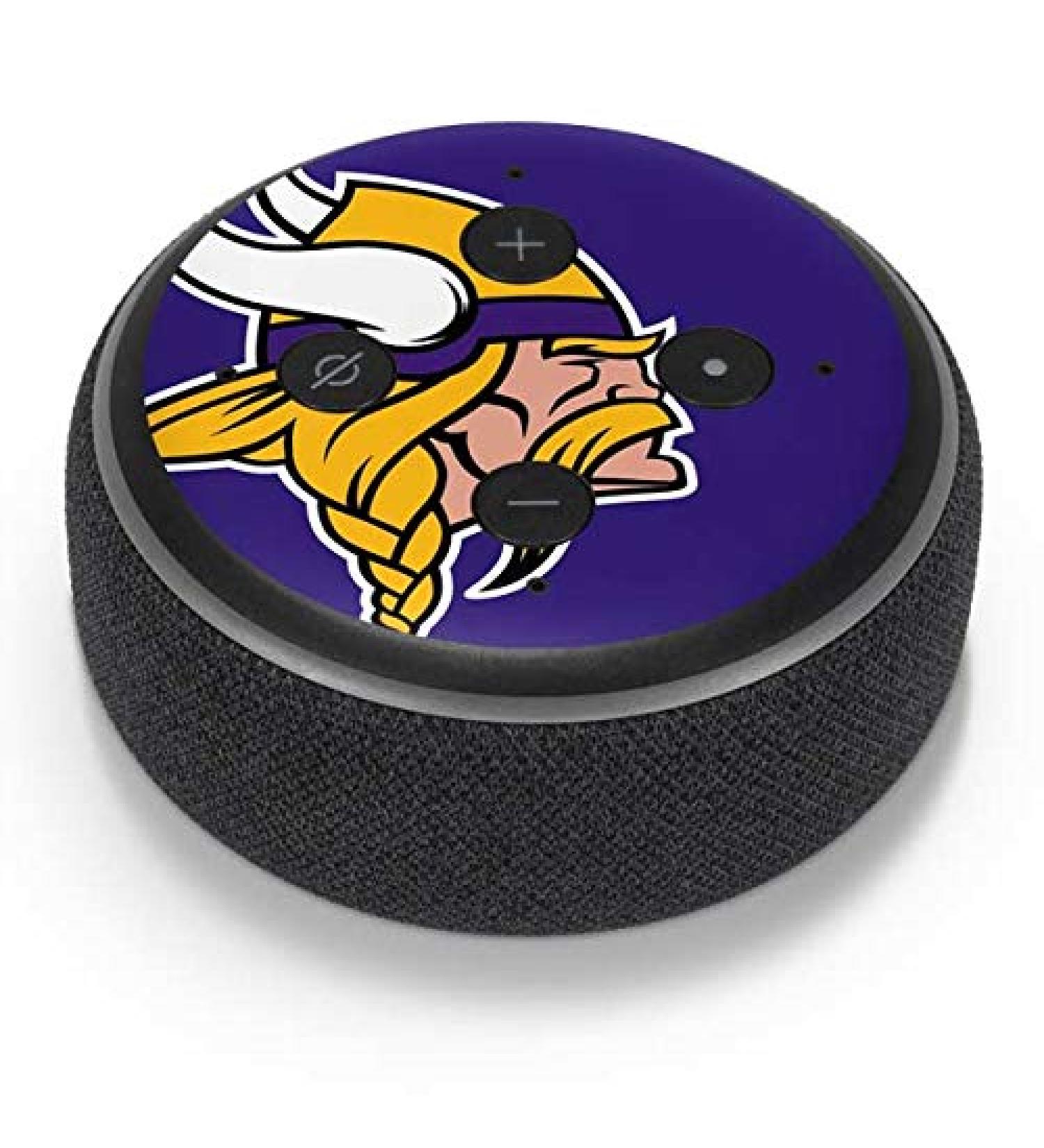 NFL Minnesota Vikings Retro Logo Skinit Decal for Amazon Echo Dot 3 - Buy Online on GoSupps.com