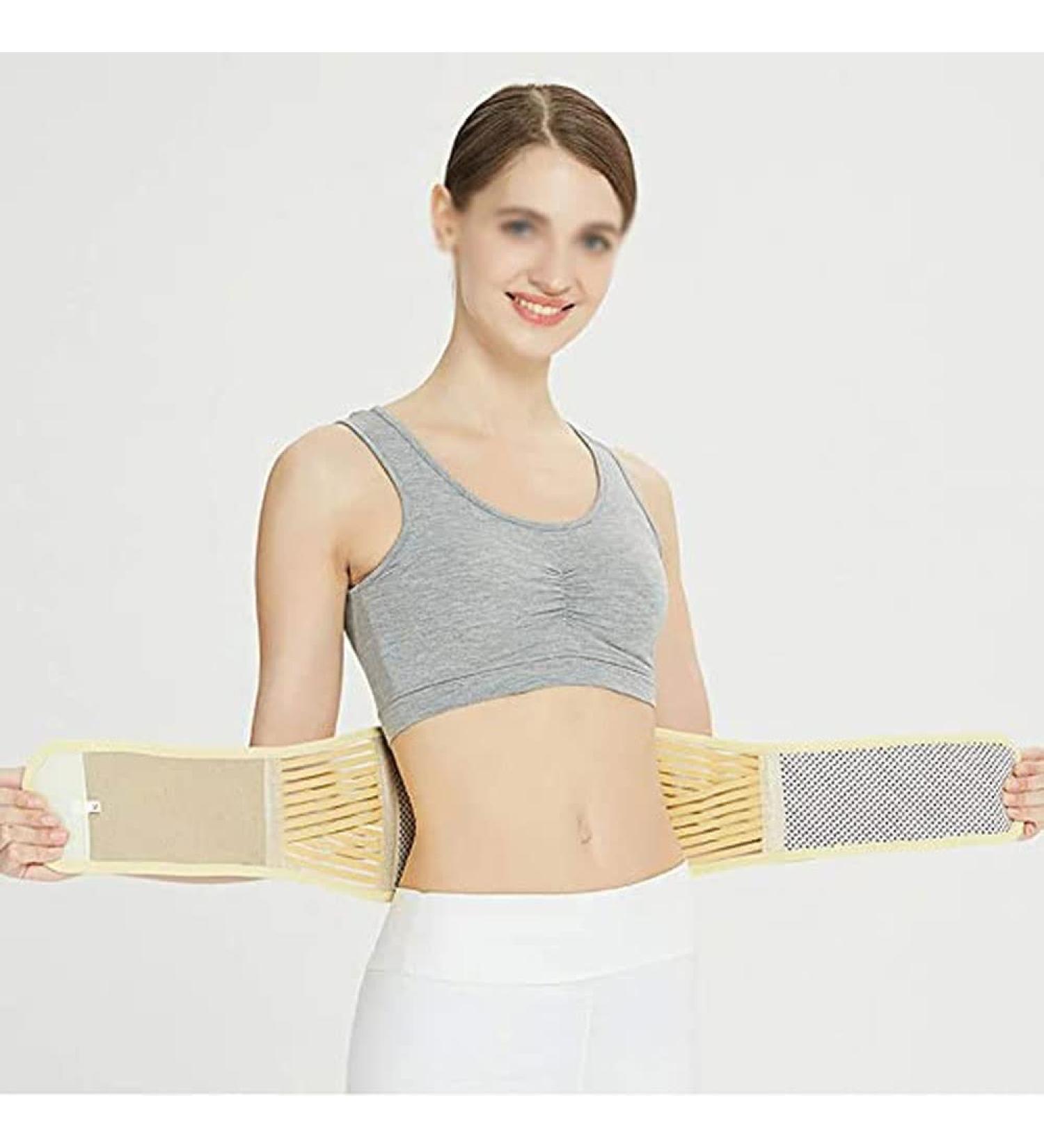 TyLxaYoXa Magnetic Self-Heating Lower Back Brace - Adjustable Lumbar Support for Pain Relief | Unisex | Size M - Color A - Buy Online on GoSupps.com