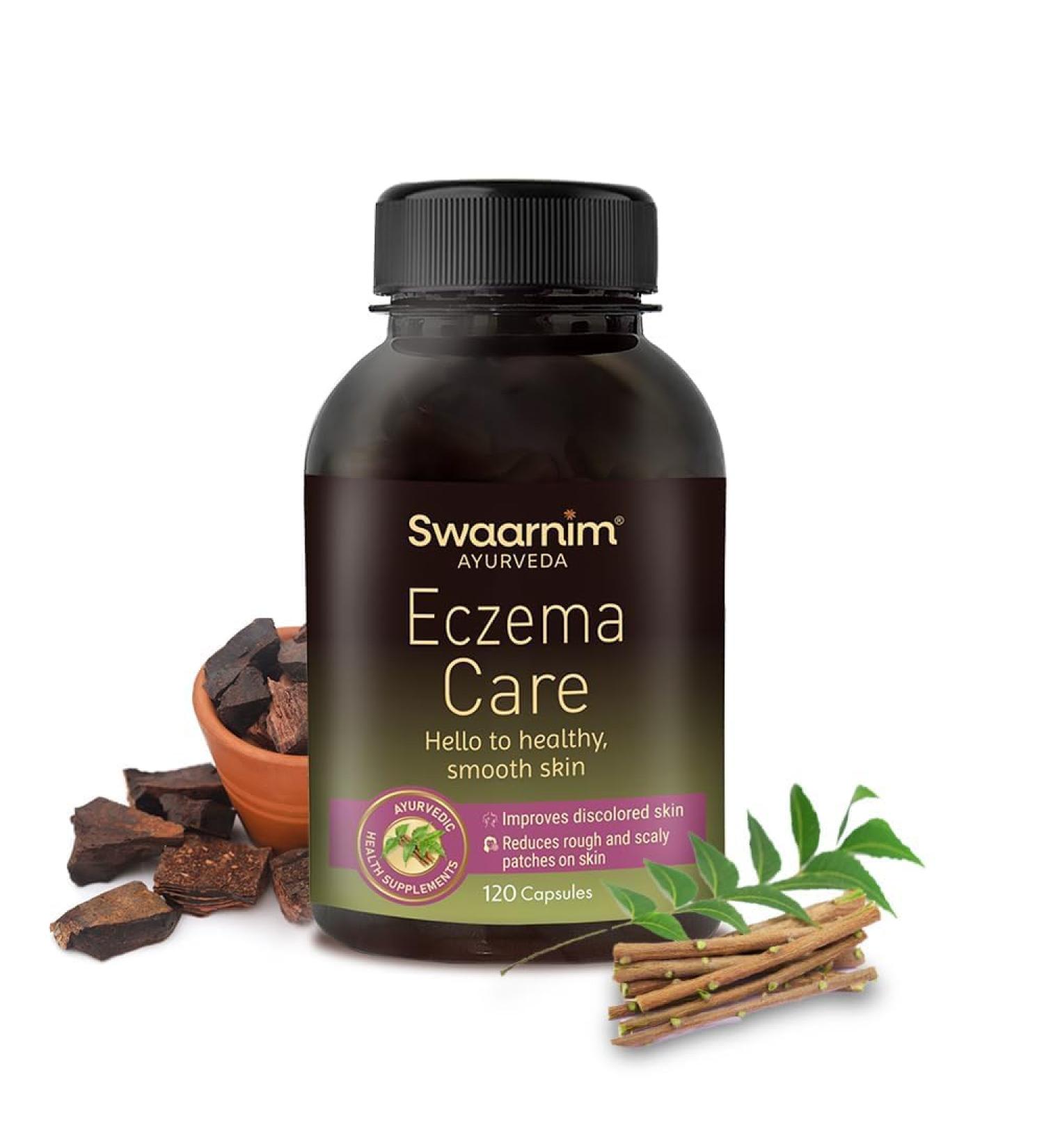 Eczema Care 120 Capsules Effective Relief for Skin Irritation | International Shipping Available - Buy Online on GoSupps.com