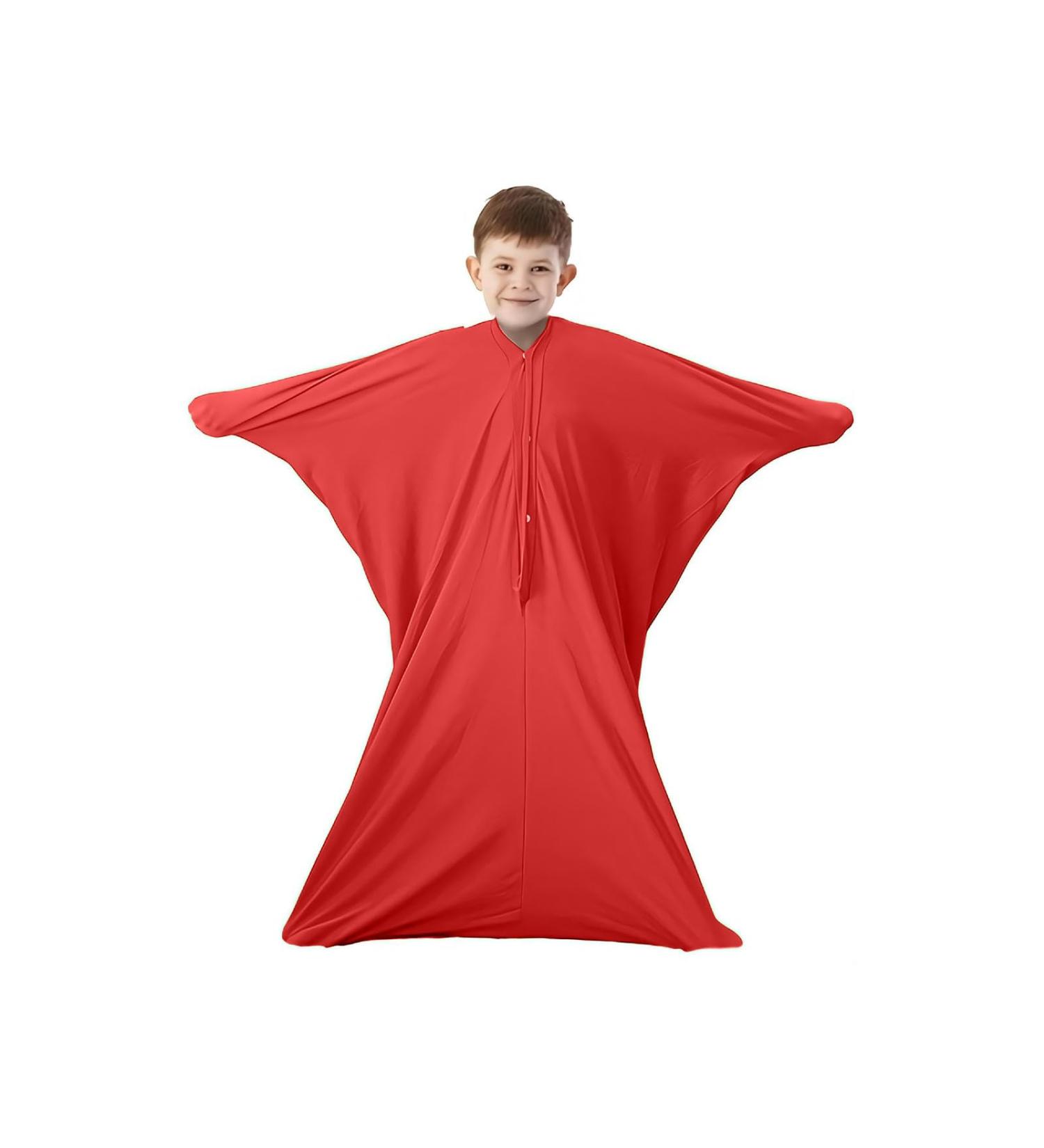 Sensory Body Socks Sensory Bags Full Body Wrap to Relieve Stress Stretchy Breathable Sensory Needs Child Autism Stockings Autism Equipment Adult Sensory Sock Autism Body Sock Red M :119*69cm/46.9*27.2inch - Buy Online on GoSupps.com