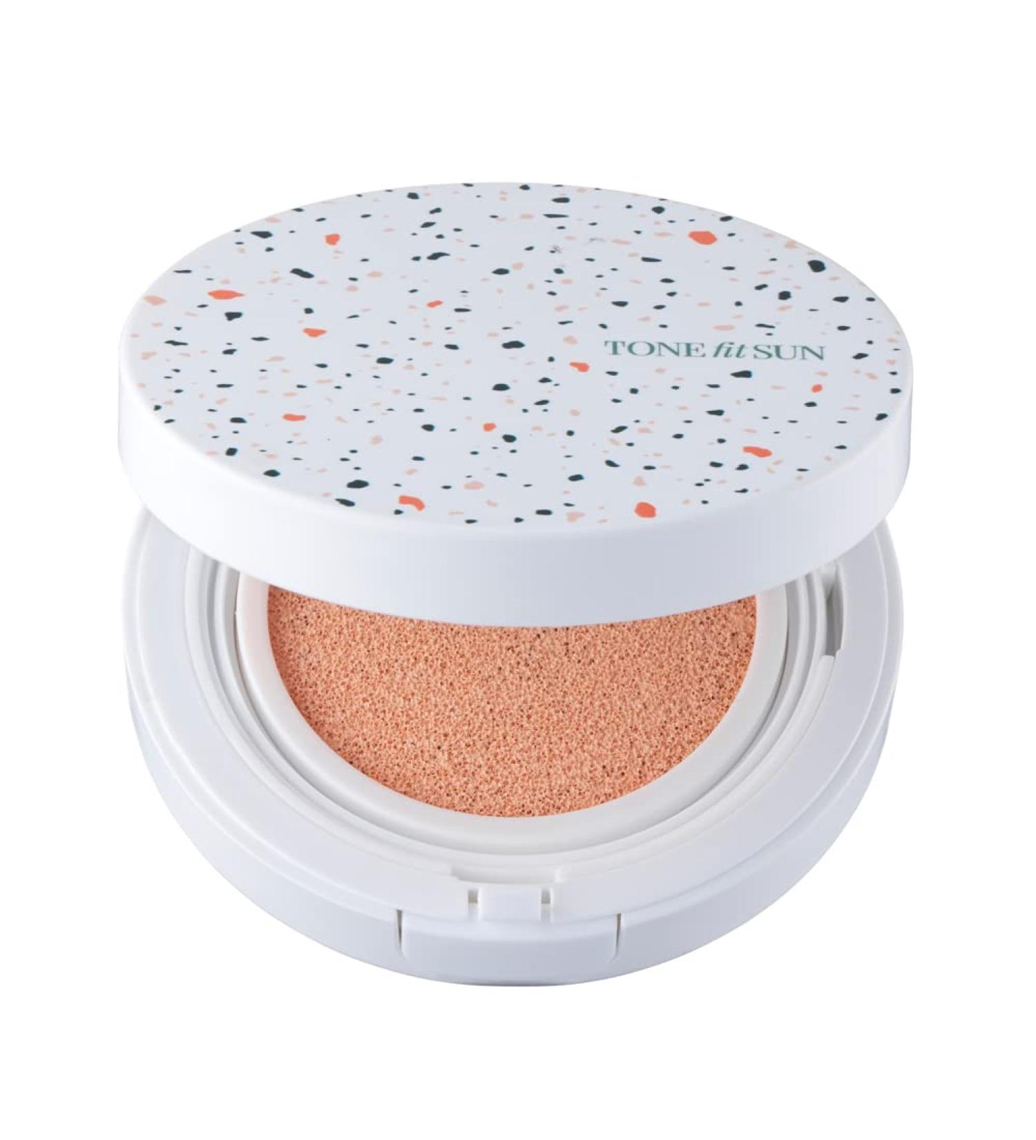 TONEfitSUN Cushion 12g - Vegan Tone-up Sun Cushion SPF 50+/ PA++++ - Korean Beauty - Buy Online on GoSupps.com