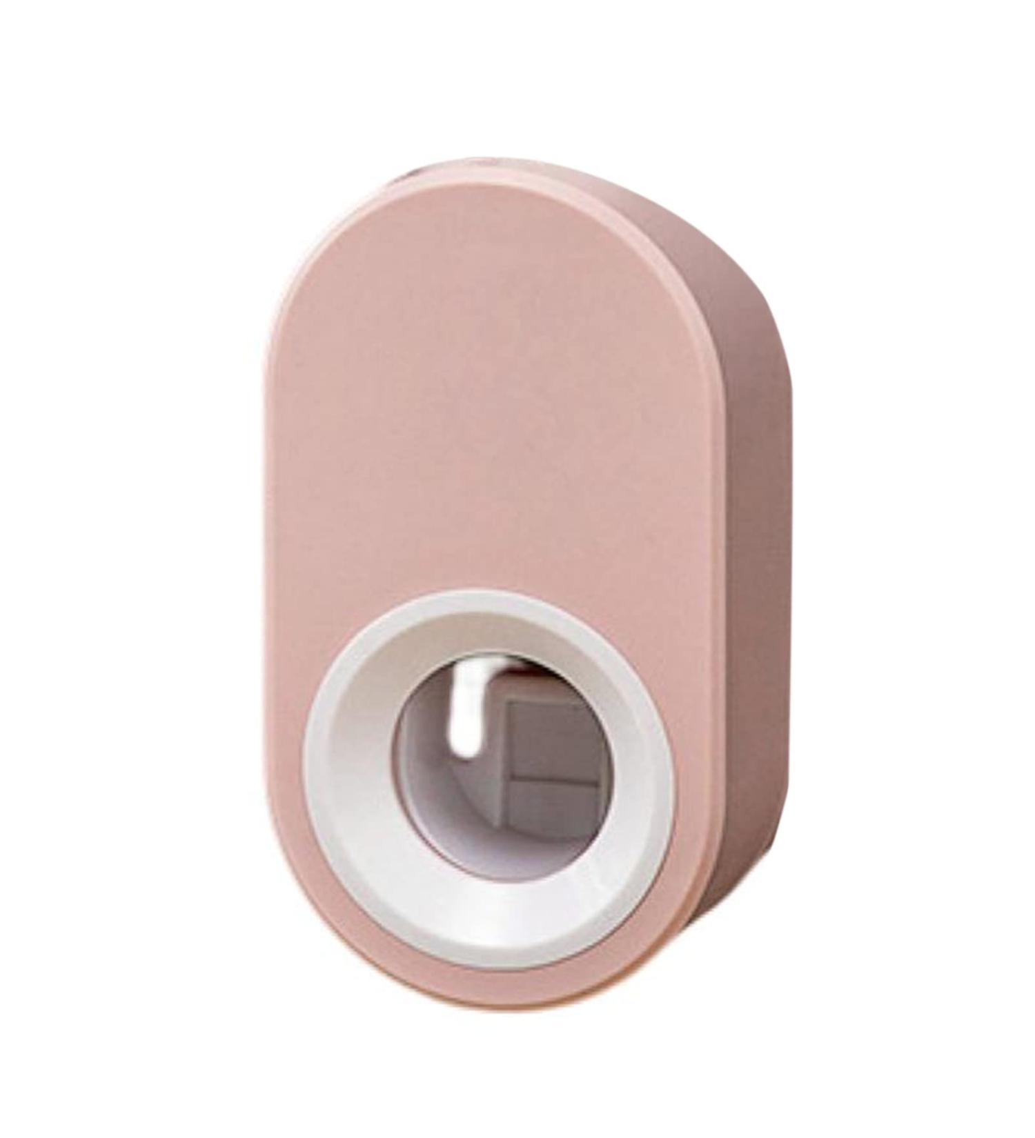 JENPECH Toothpaste Squeezer Wall Mounted Automatic Toothpaste Squeezer Holder Labor-Saving Smooth Edge Creative Universal Pink - Buy Online on GoSupps.com