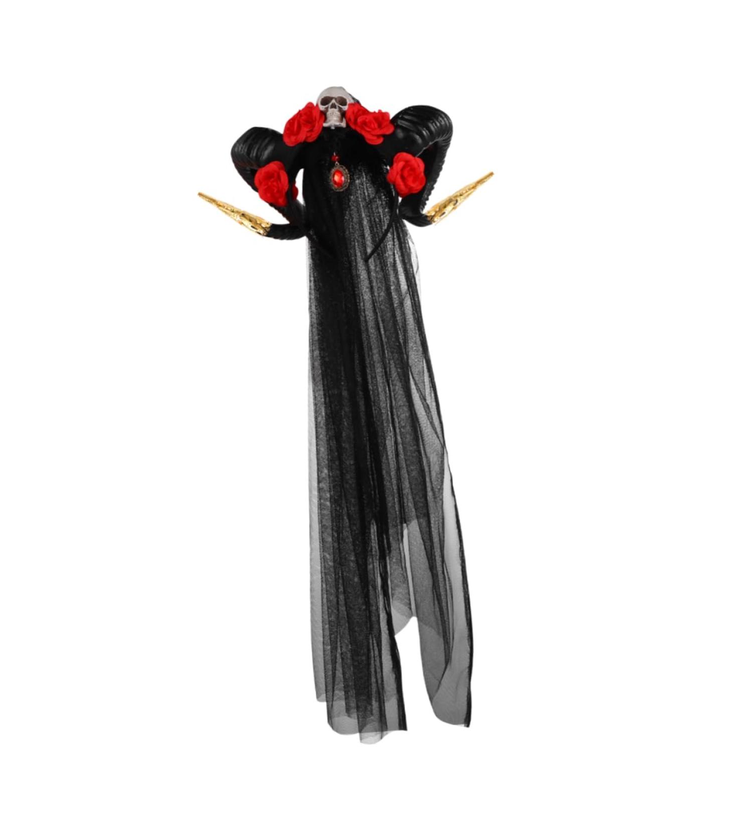 HAPINARY Halloween Headband Hair Bands for Womens Hair Horn Headbands for Women Horn Hair Band Horn Rose Hair Band Instrument for Pedicures for Family Comb Miss Charm Plastic Resin - Buy Online on GoSupps.com