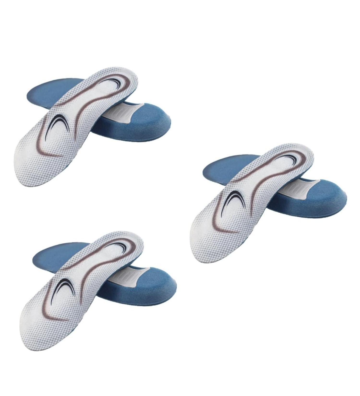 Buy Gatuida 3 Pairs Insoles - Plantar Shoe Inserts for Arch Support Foot Pads for Men & Women - Ortop dicas Plantillas for Ultimate Comfort - Buy Online on GoSupps.com