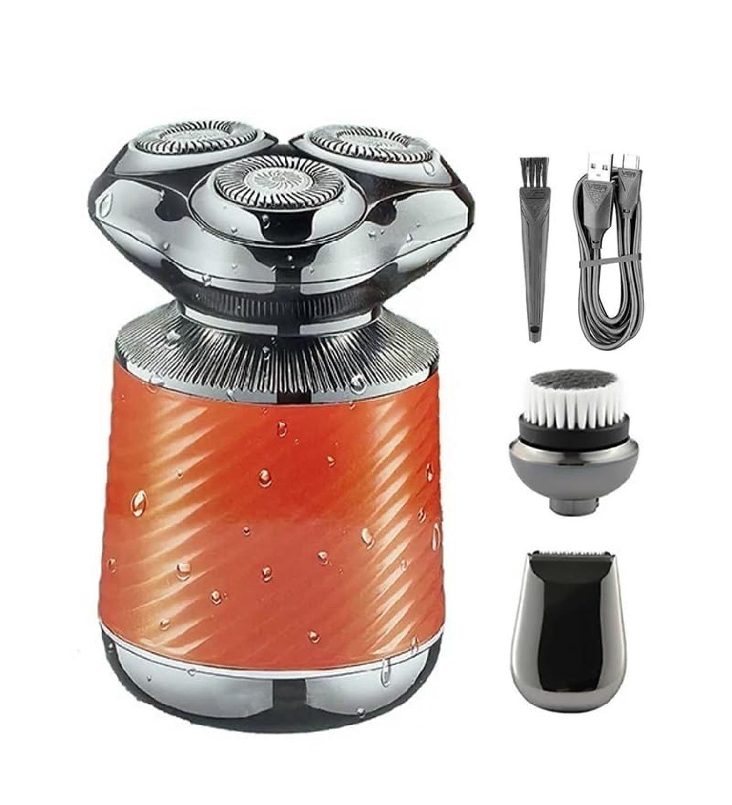 Buy Professional 3-in-1 Waterproof Men's Electric Shaver | Portable & Cordless Beard Shaver - International Shipping Available - Buy Online on GoSupps.com