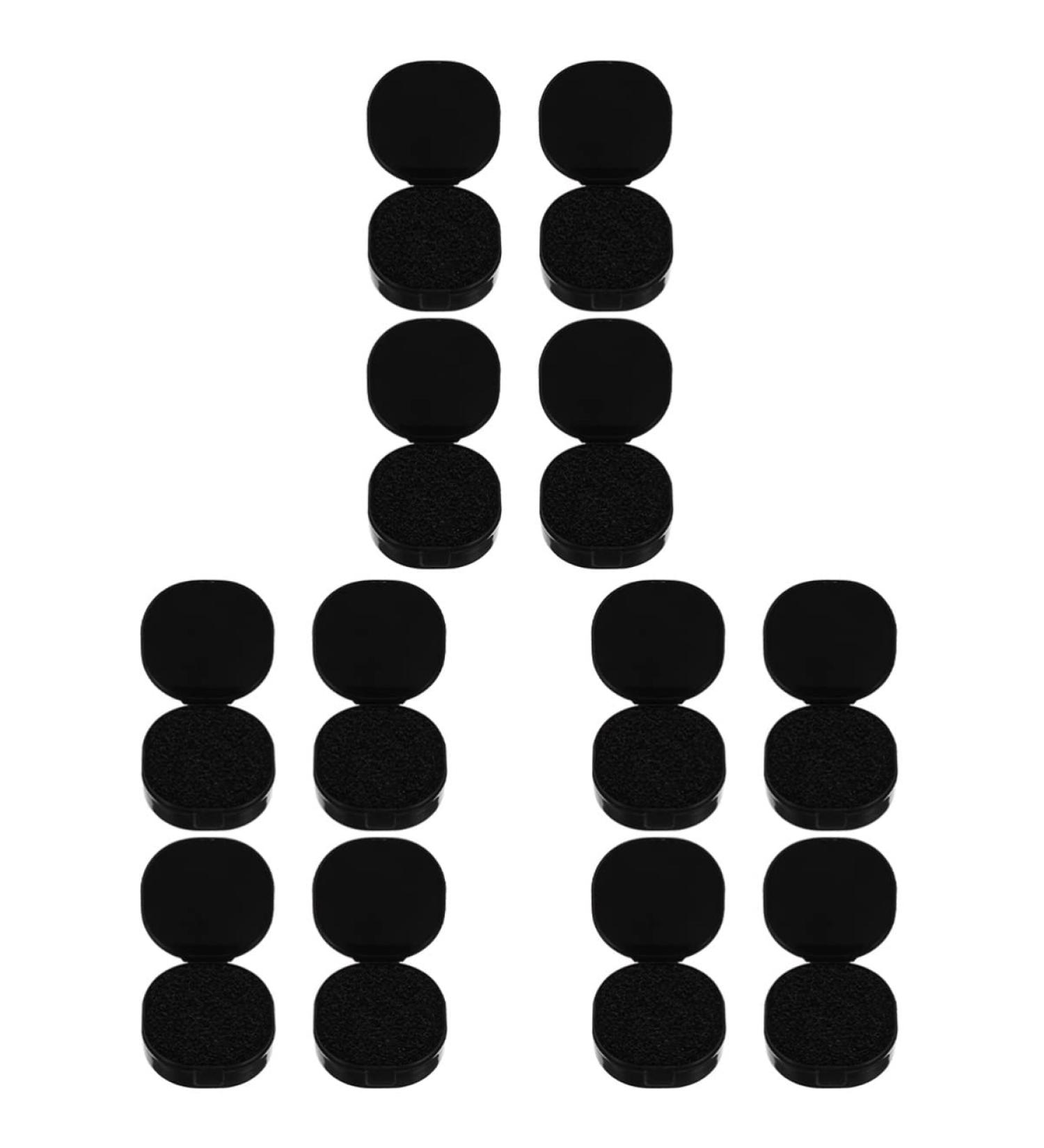 FRCOLOR 12 Pcs Makeup Brush Cleaning Box & Color Removal Sponge | Dry Makeup Cleaner & Make up Removal Plastic Box - Buy Online on GoSupps.com