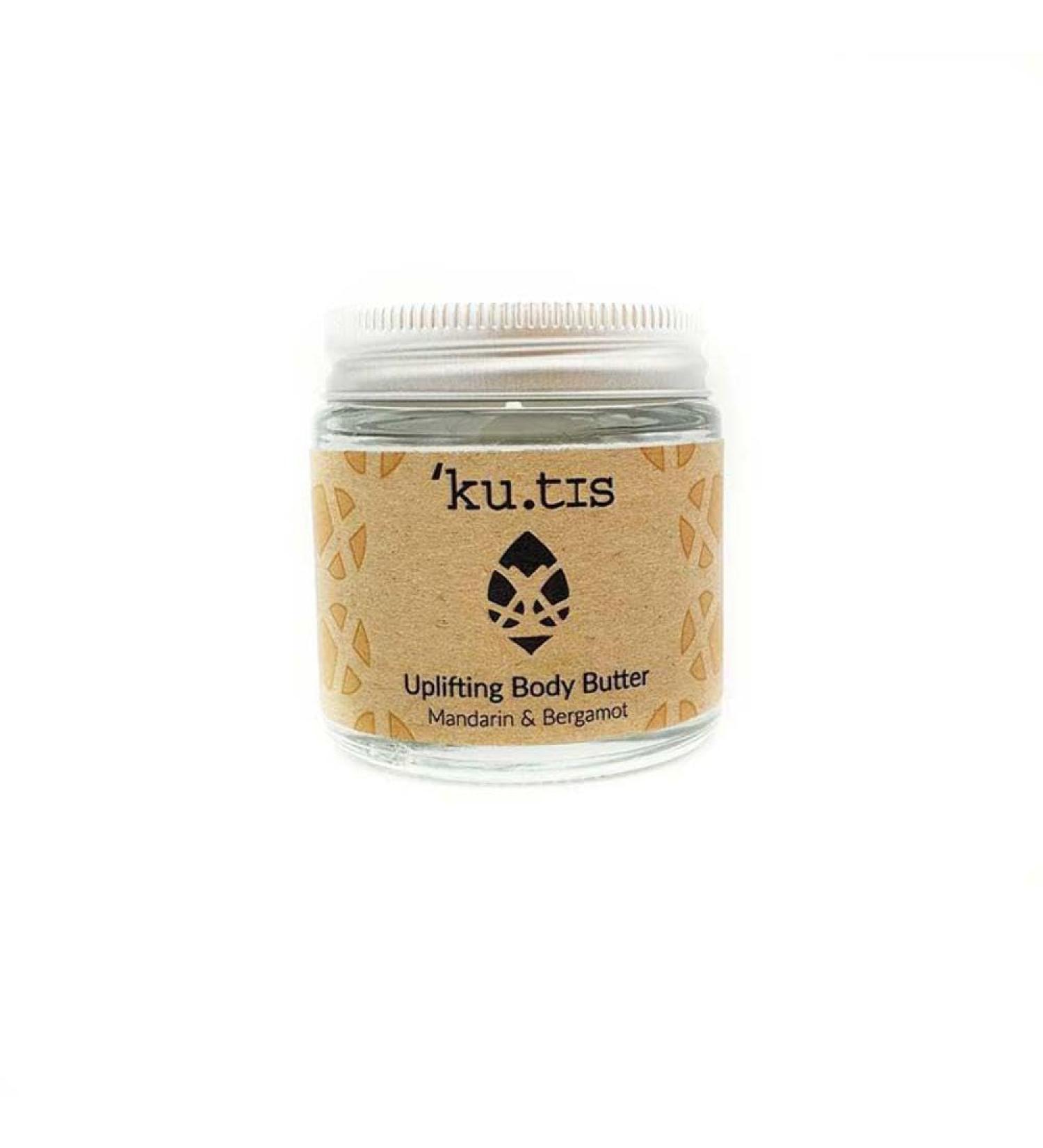 Kutis Organic Mandarin & Bergamot Uplifting Body Butter 30g - Buy Online on GoSupps.com