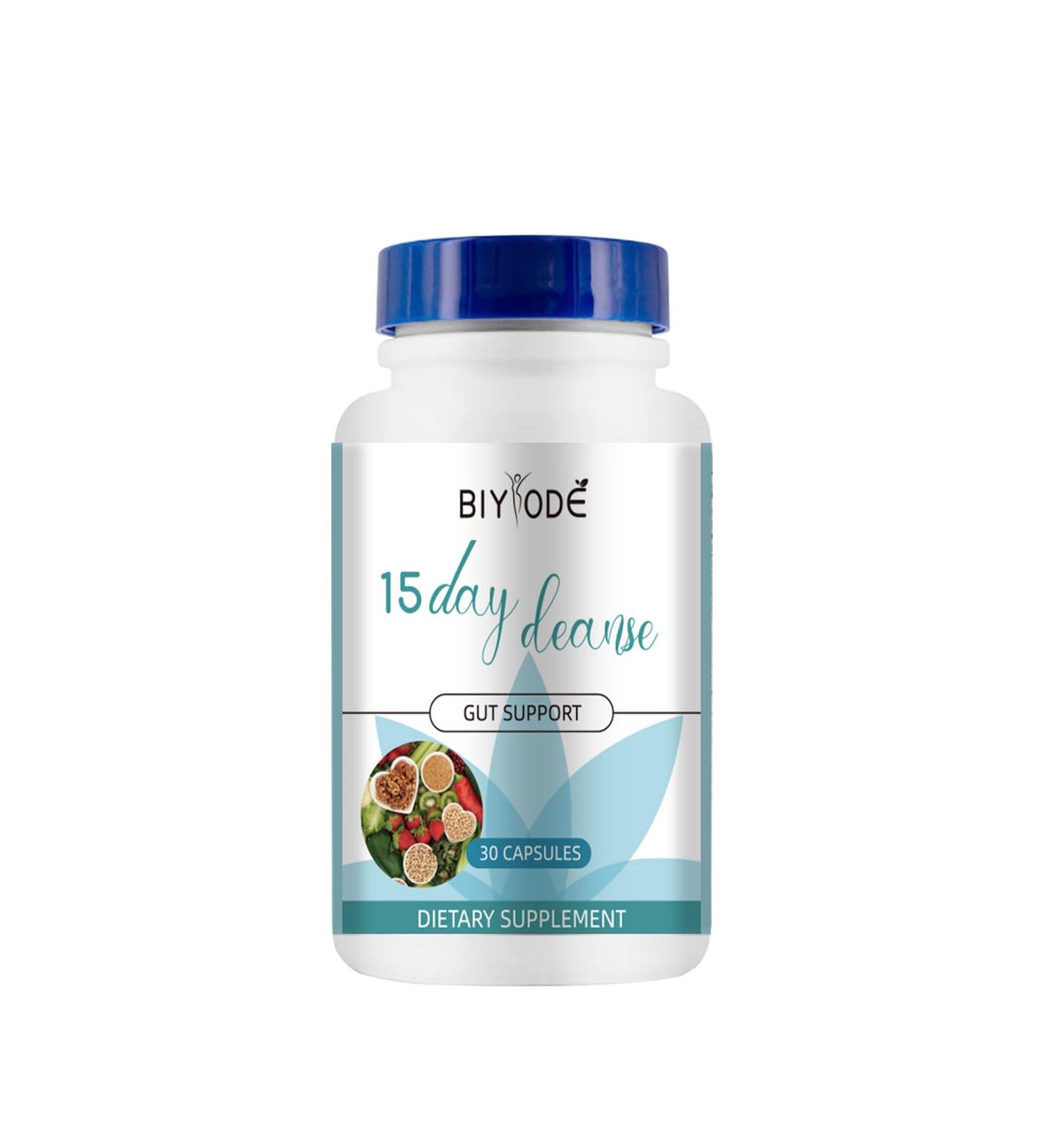 2 PCS 15 Day Gut Cleanse Gut and Colon Support Advanced 15 Day Gut Cleanse Detox for Women & Men with Senna Cascara Sagrada & Psyllium Husk Non-GMO (2 Bottle 60 Capsules) - Buy Online on GoSupps.com