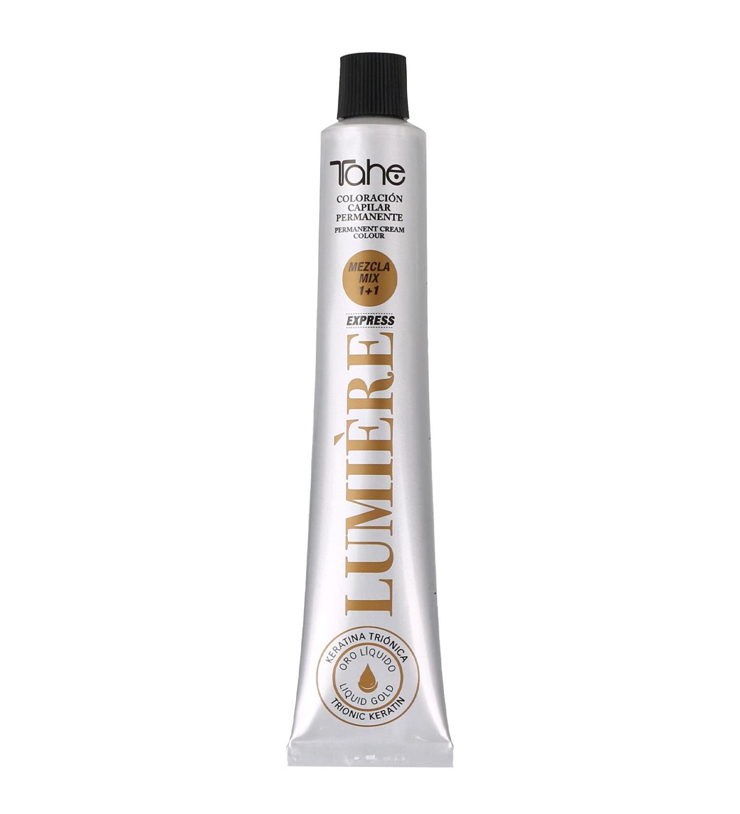 Buy Tahe Lumiere Express Permanent Color Cream #4.76 (Medium Violet Red Brown) 100ml - Trionic Keratin - International Shipping Available - Buy Online on GoSupps.com