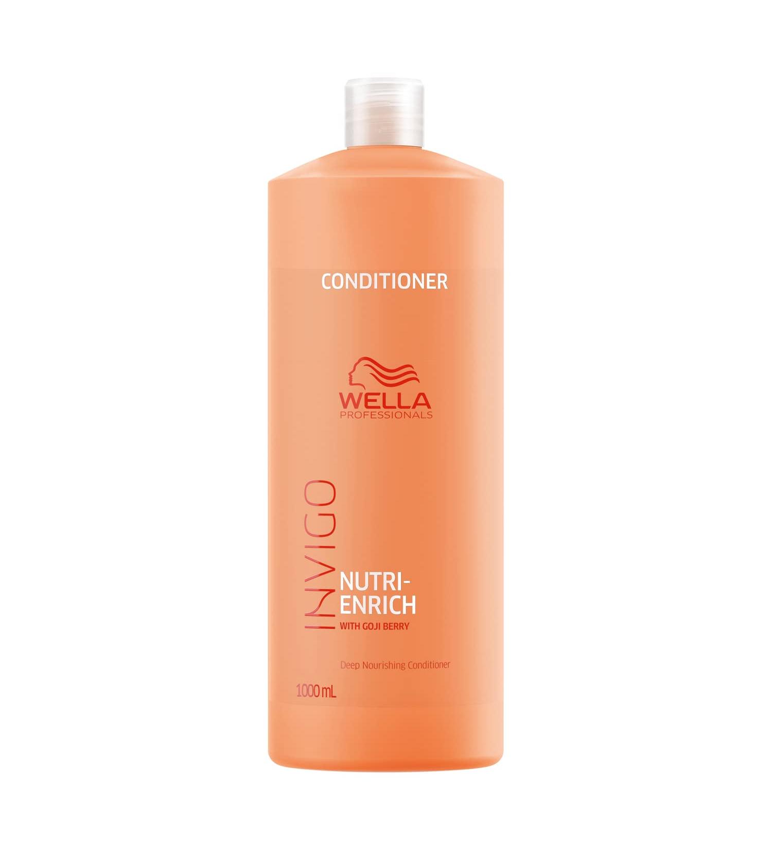 Wella Professionals Invigo Nutri Enrich Repair for Stressed Hair | Smoothness Shine & Combability with Goji Berry Vitamins & Minerals - Buy Internationally - Buy Online on GoSupps.com