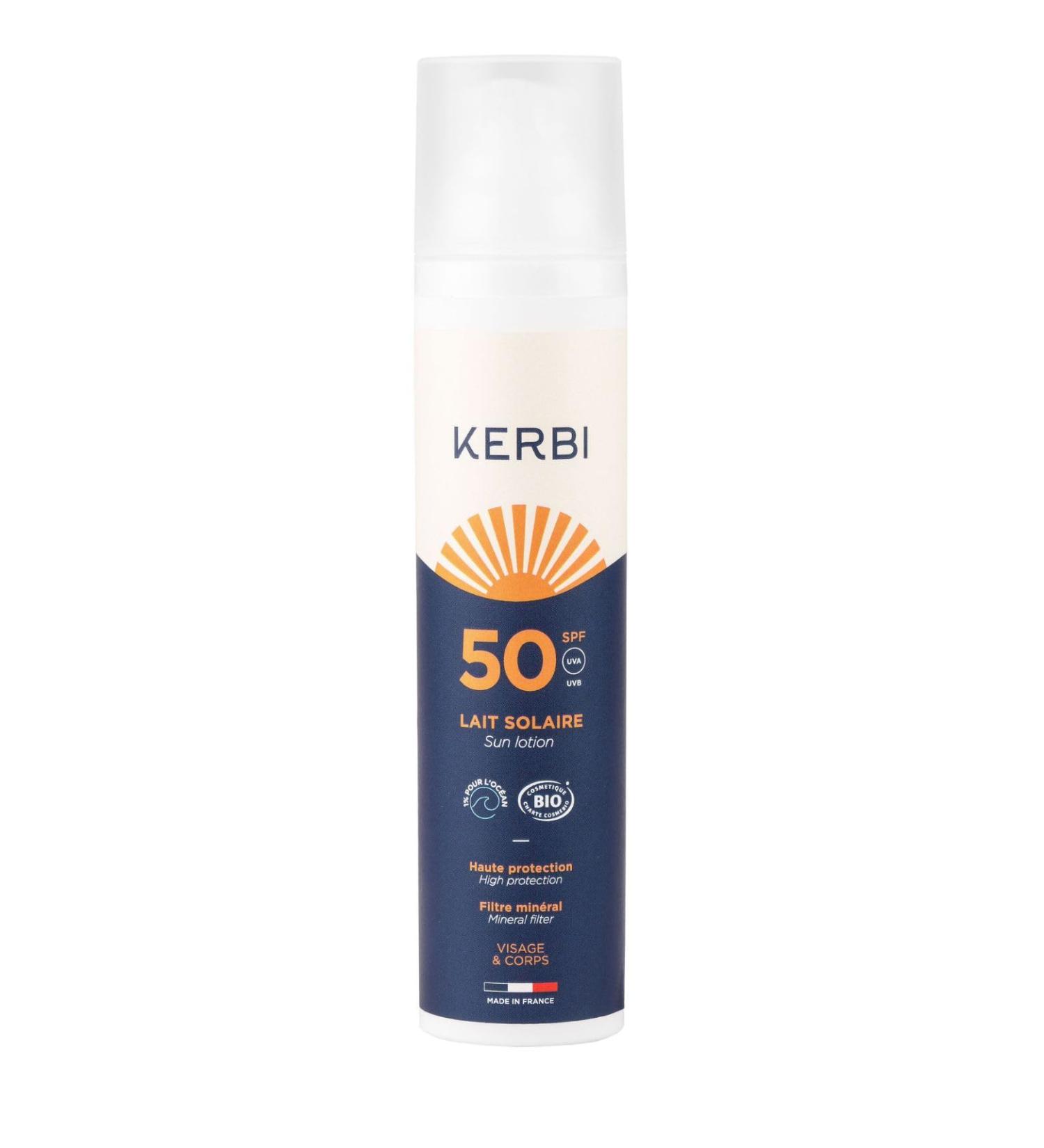 Sun Cream SPF 50 for Face and Body 99% Natural Origin Certified Organic 50 ml