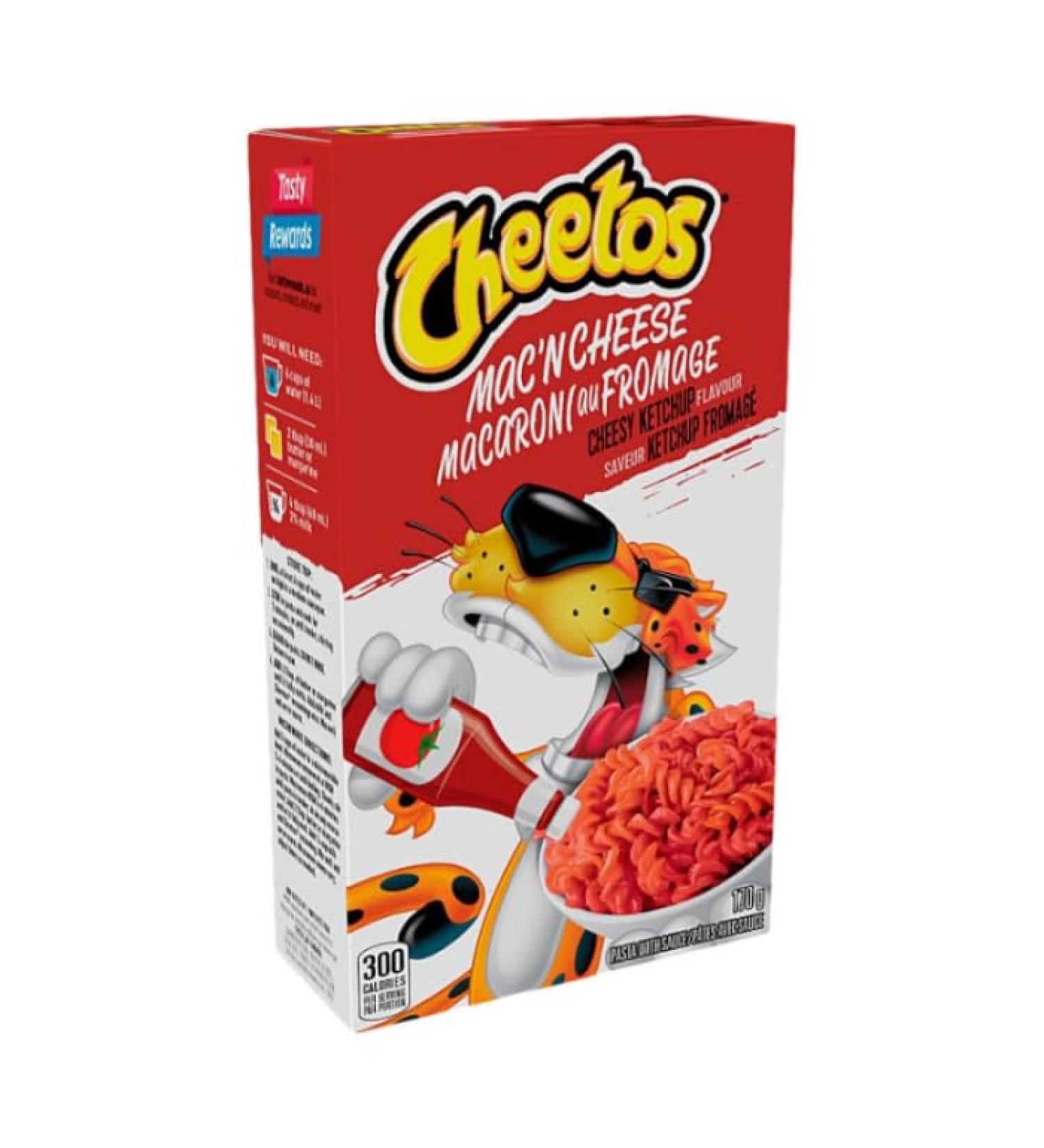 Cheetos Cheesy Ketchup Mac 'n Cheese Box 5.6oz (170g) - Macaroni And Cheese