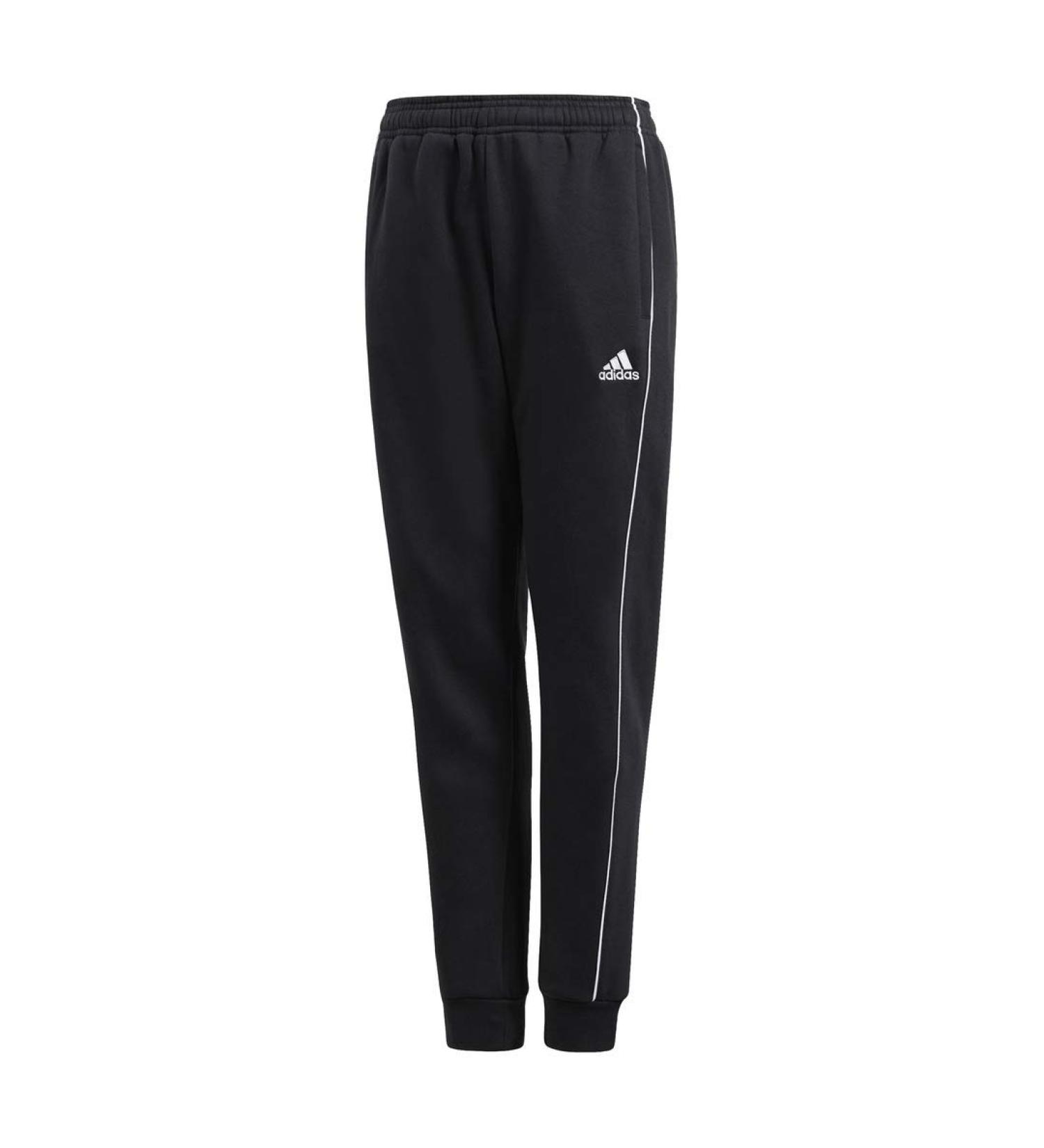 adidas Unisex-Child Core 18 Sweat Pants - Large Black/White | Official Online Store - Buy Online on GoSupps.com