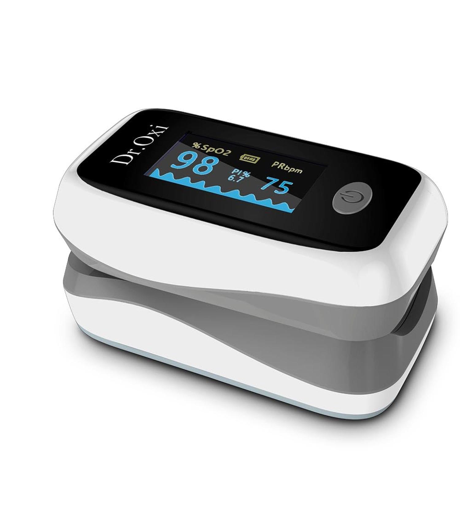 Buy Pulse Oximeter Fingertip - Accurate Blood Oxygen Saturation Monitor for Home Use | International Shipping Available - Buy Online on GoSupps.com