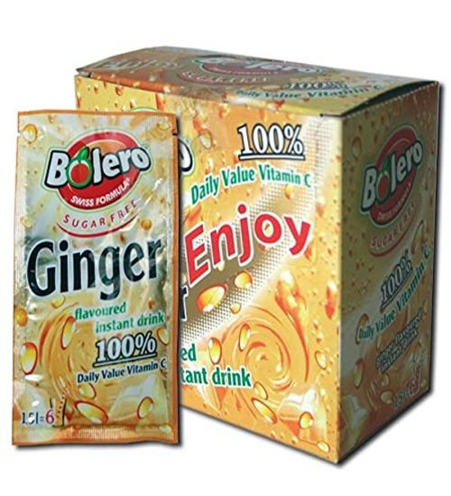 Bolero Drinks Ginger 24 x 9g