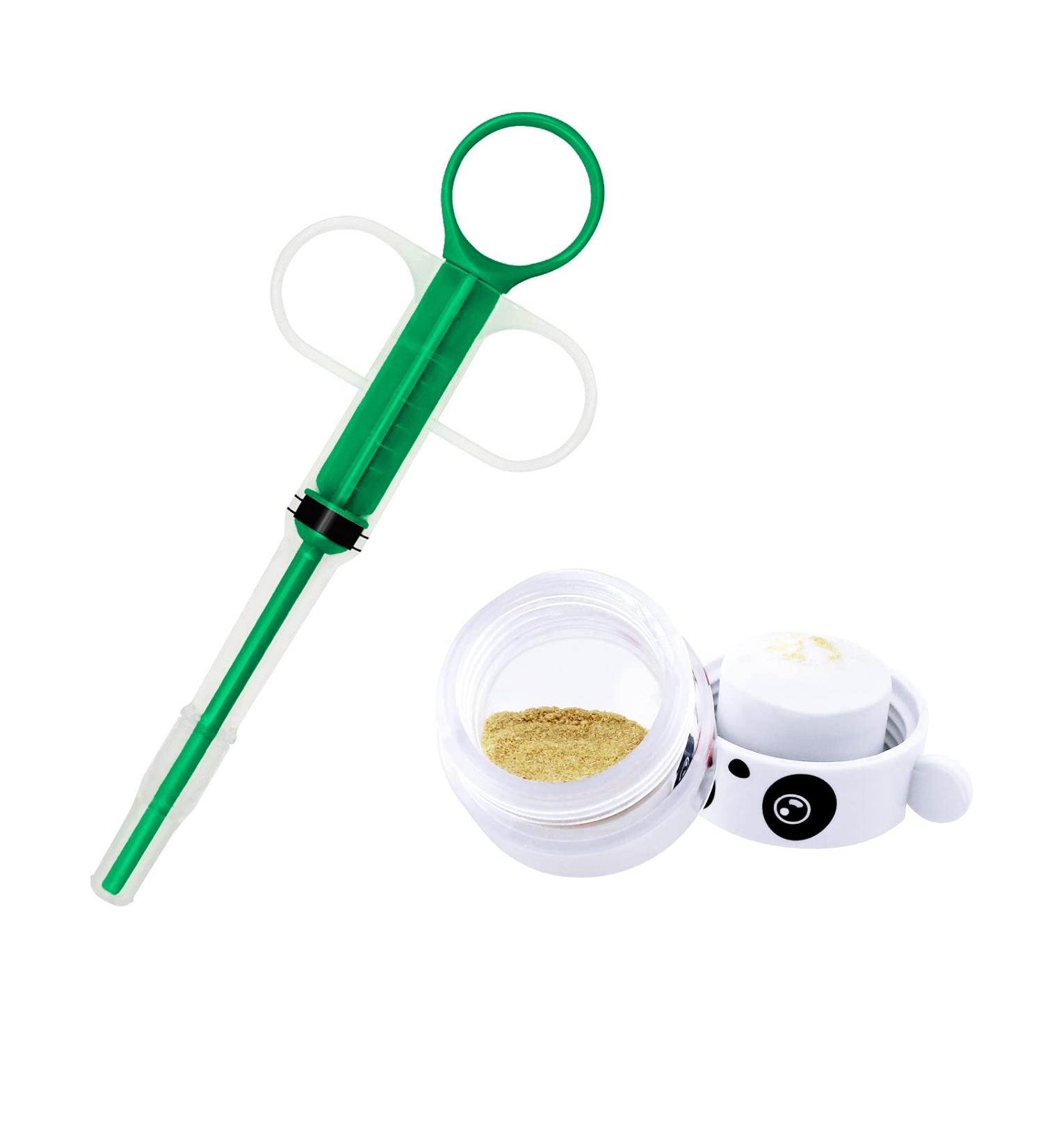 Pet Medicine Feeder Kit - Syringe, Pill Gun, Cutter | Easy Medication Dispenser for Cats & Dogs - Buy Online on GoSupps.com