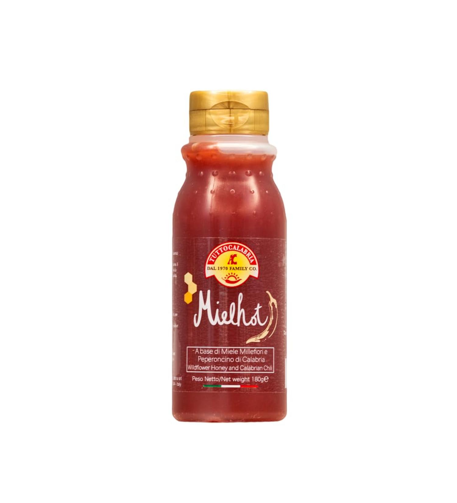 MielHot Tutto Calabria - Miel Piquant Calabrais 180g - Pour Ap ritifs et D lices Gourmet au Piment - Buy Online on GoSupps.com