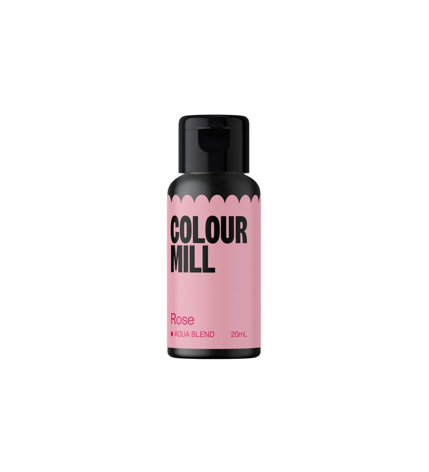 Rose - Aqua Based Colouring 20ml - Colour Mill