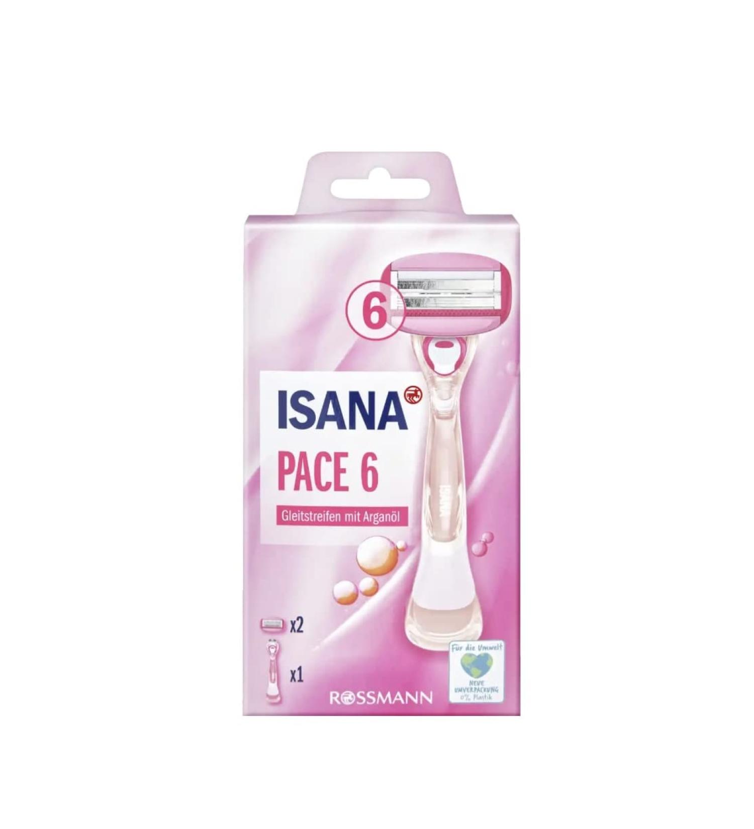 ISANA Lady Shaver Pace 6 - Optimal Women's Shaving Solution for Smooth Skin | International Shipping Available - Buy Online on GoSupps.com