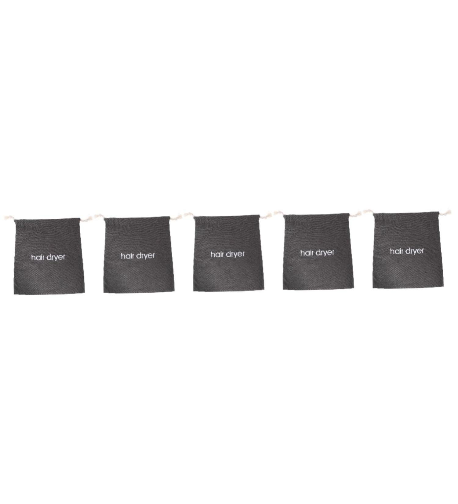 Baluue 5 Pcs Hair Dryer Storage Bag Hair Dryer Bags Drawstring Bag Makeup Storage Bag Pouch Travel Canvas - Buy Online on GoSupps.com