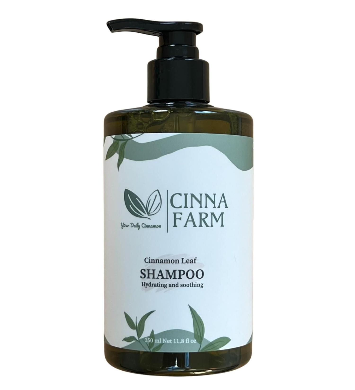 Hydrating Cinnamon Leaf Shampoo | Natural & Sulfate-Free | Soothing Color Safe Formula - Buy Online on GoSupps.com