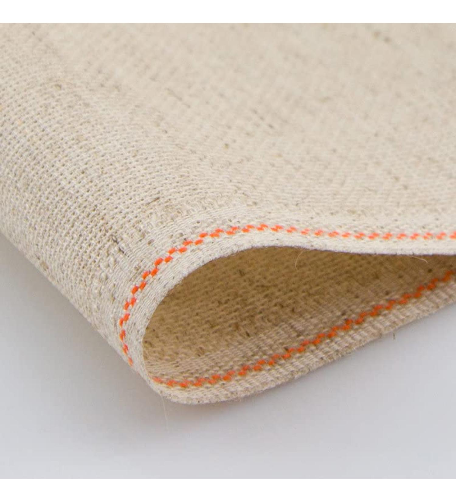 Aida 16 Ct. Rustic Zweigart Fabric | 100% Cotton Needlework Canvas | Cross Stitch Fabric (50x50cm) - Buy Online on GoSupps.com