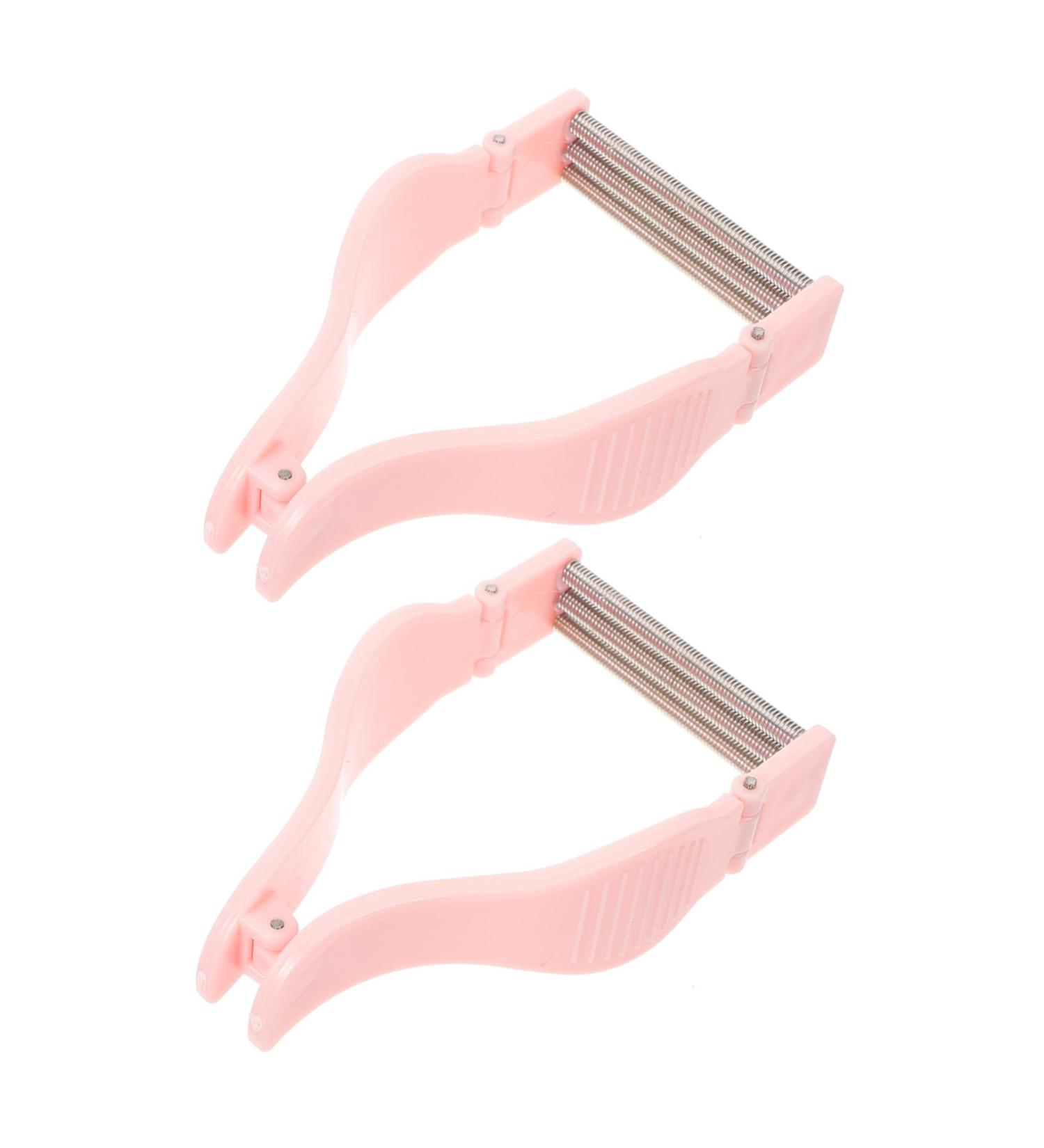 Homoyoyo Lot de 2 pilateurs Faciaux Portables Ressort Compact et Antid rapant pour pilation du Menton Visage Femmes Usage Domestique Couleur Rose - Buy Online on GoSupps.com