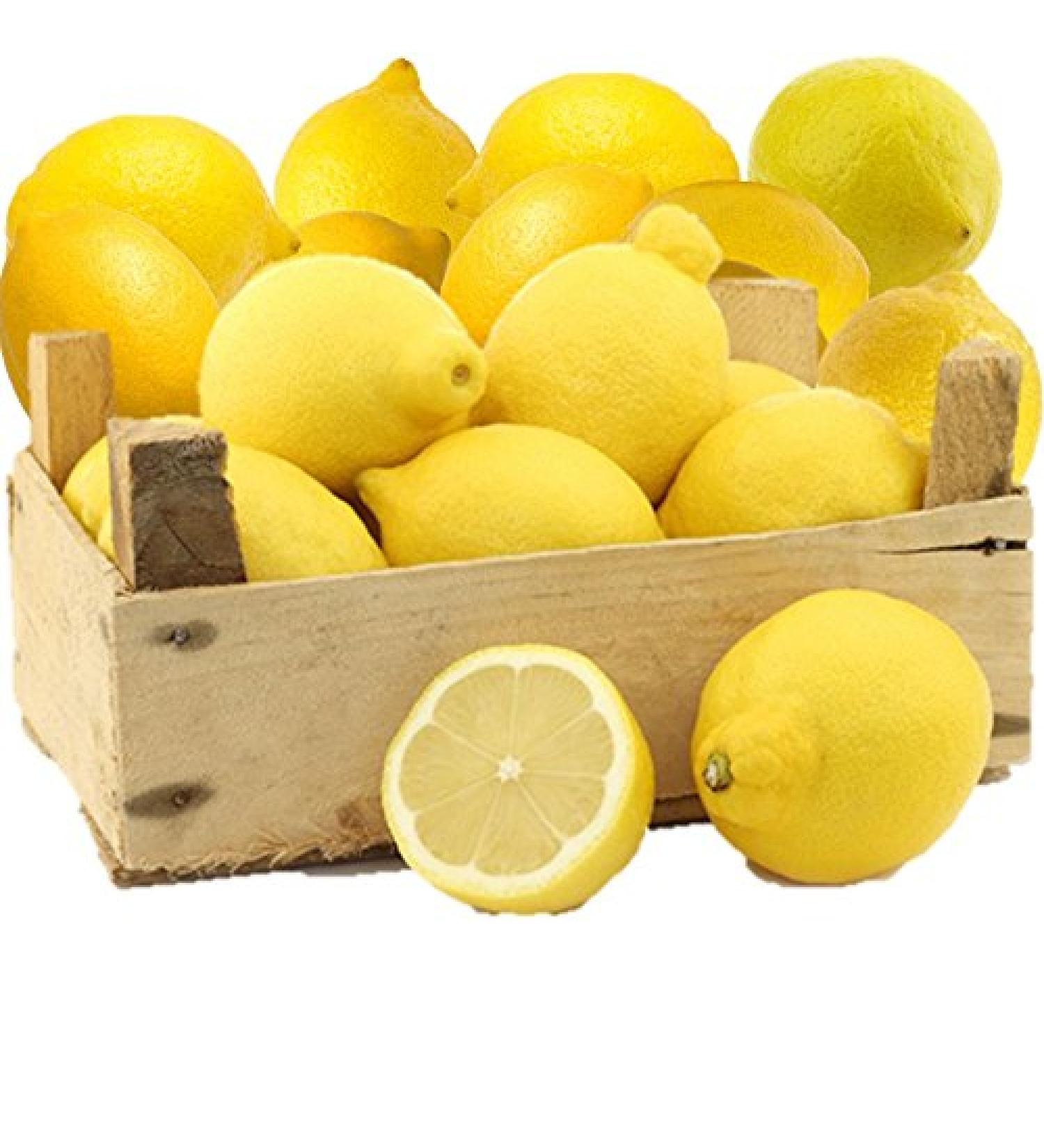Fresh Organic Lemons - 1 Dozen