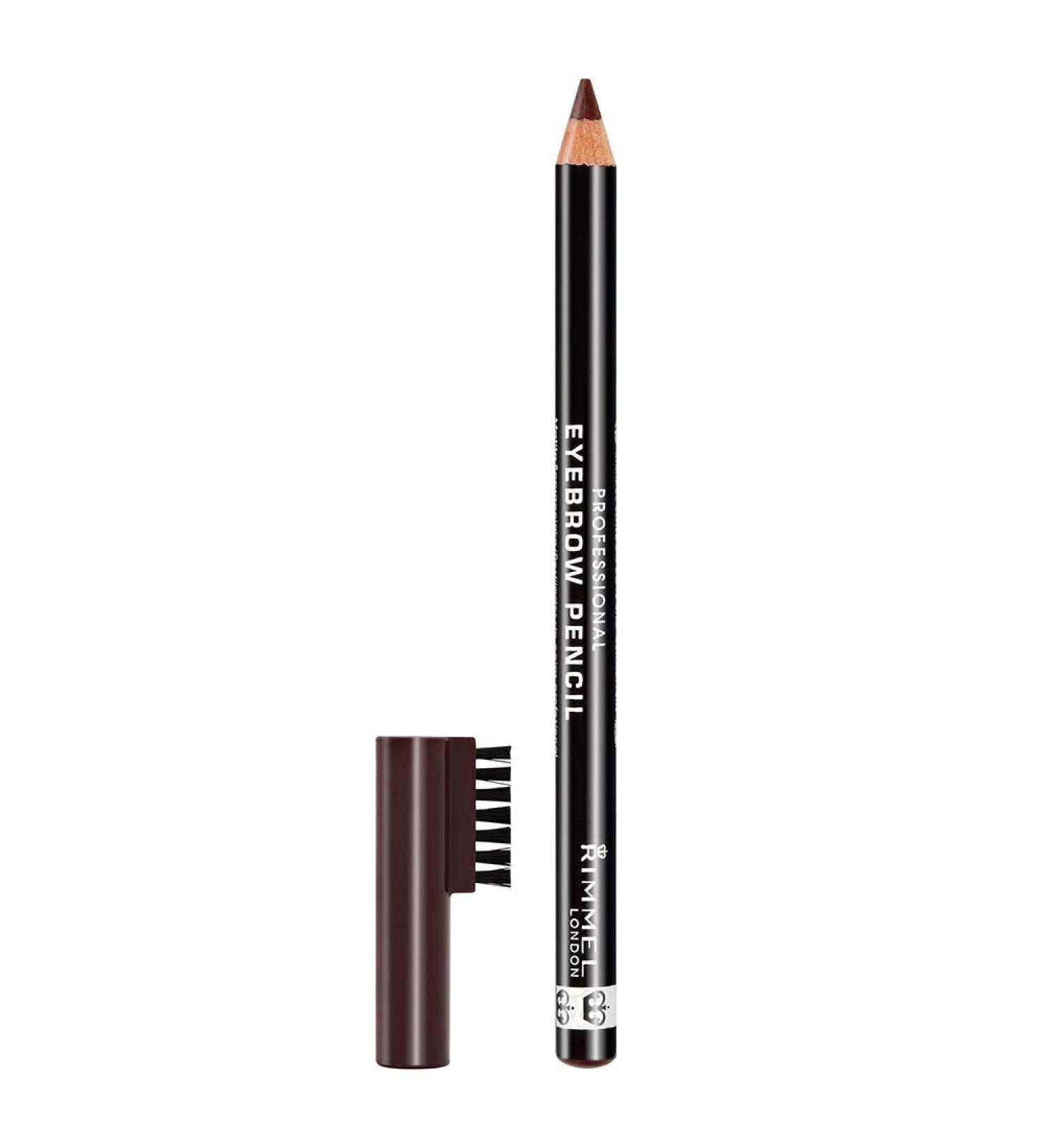  Rimmel Rimmel Eyebrow Pencil 001 Dark Brown - 4g - Buy Online on GoSupps.com